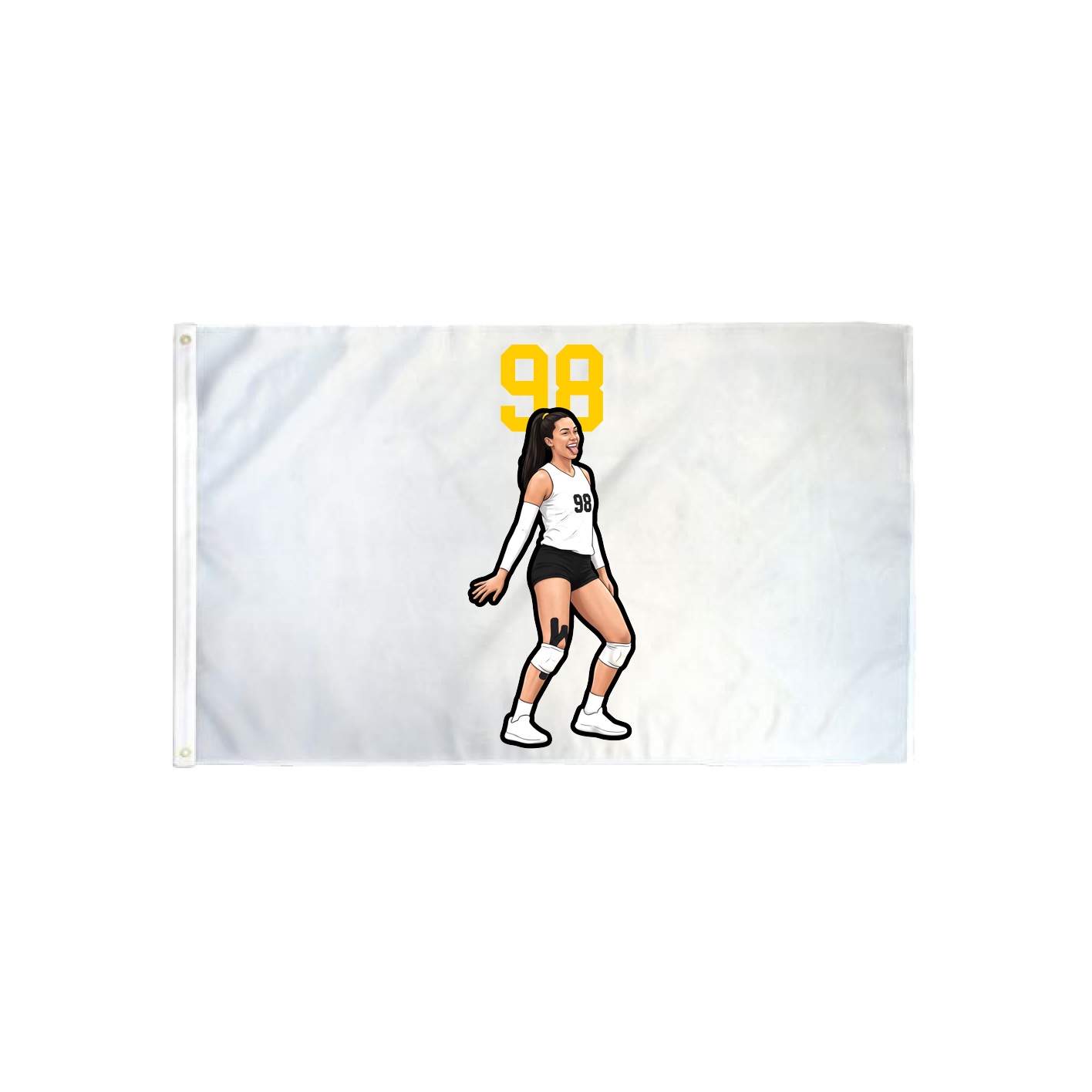3x5 Flag — Number Top in Classic