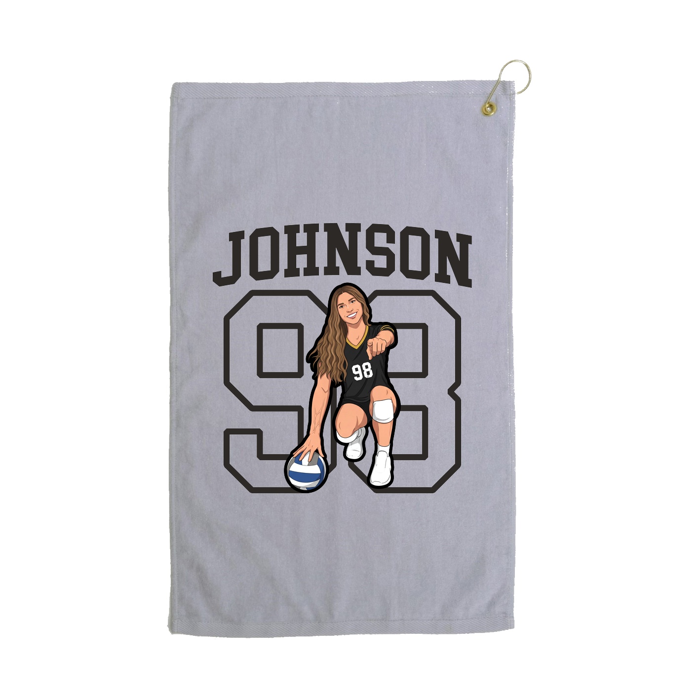 Golf Towel — Shirsey in Grey