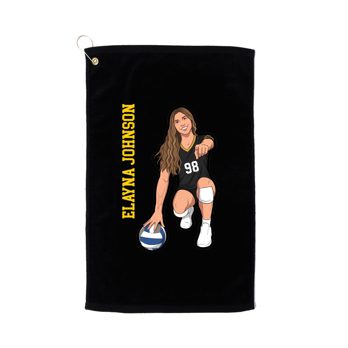 Terry Velour Golf Towel