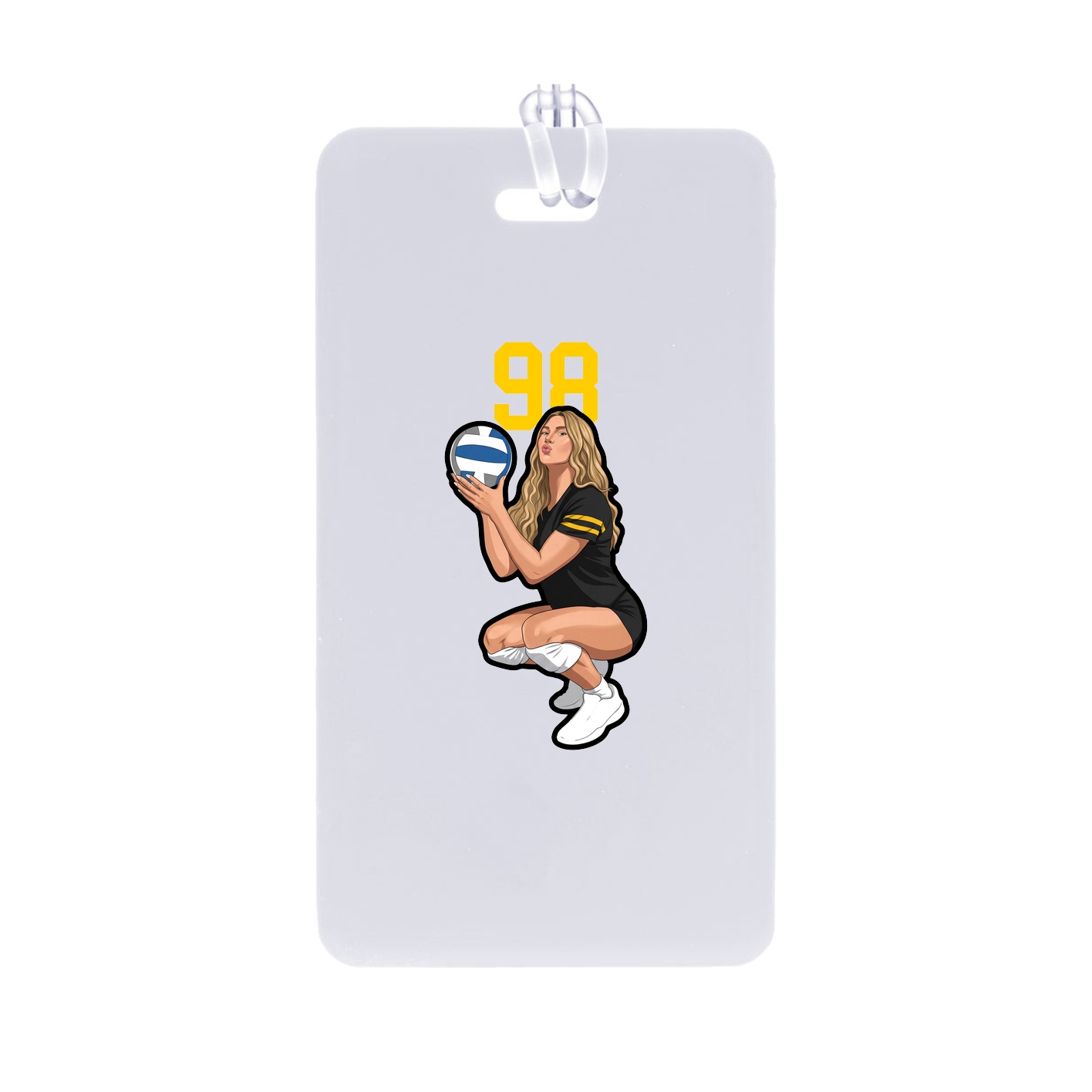 Bag Tag — Number Top in Classic