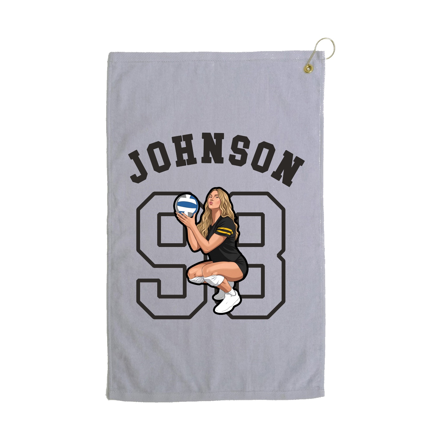 Golf Towel — Shirsey Arch in Grey