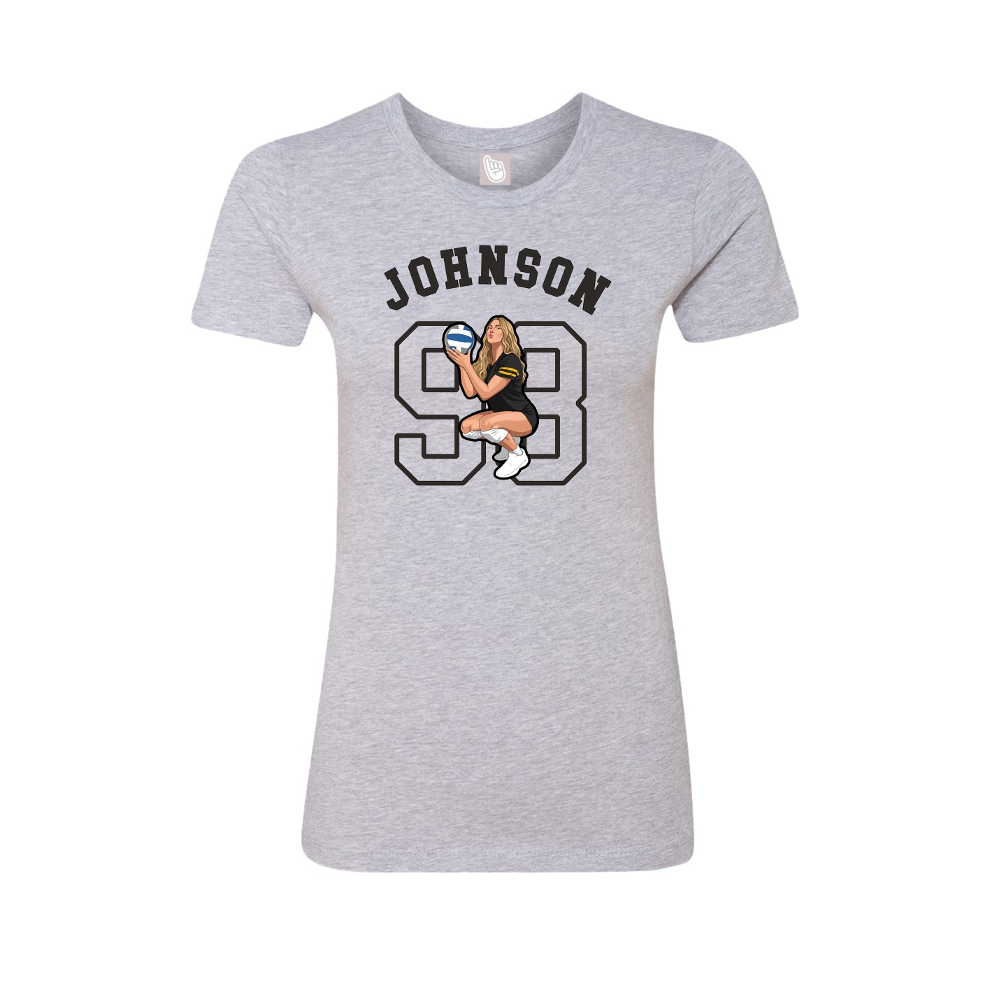 Womens Tee — Shirsey Arch in Grey