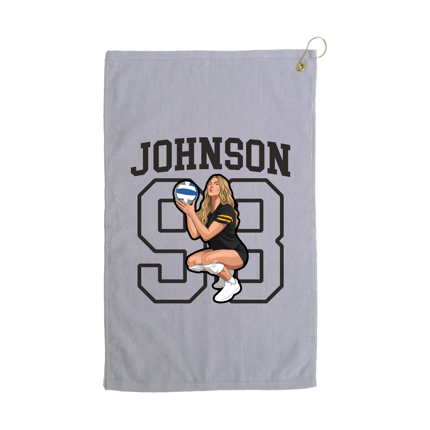 Golf Towel — Shirsey in Grey