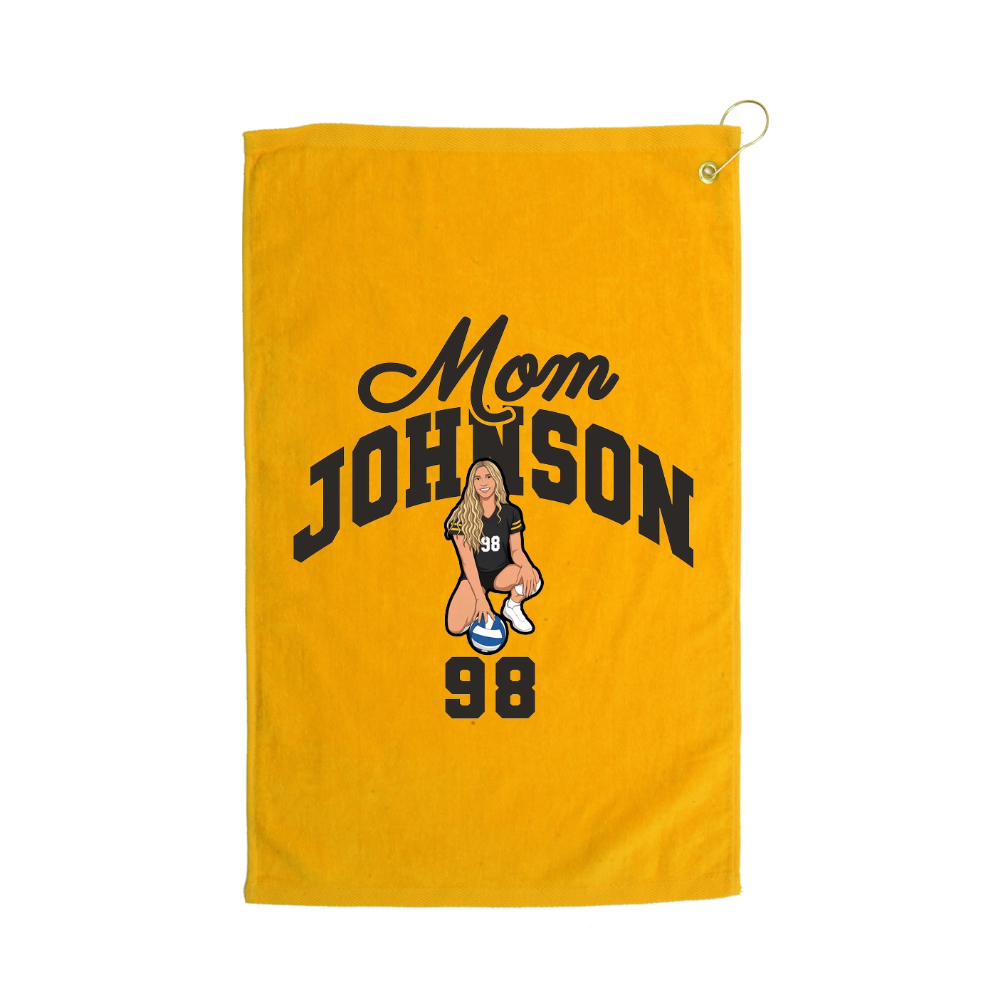Terry Velour Golf Towel