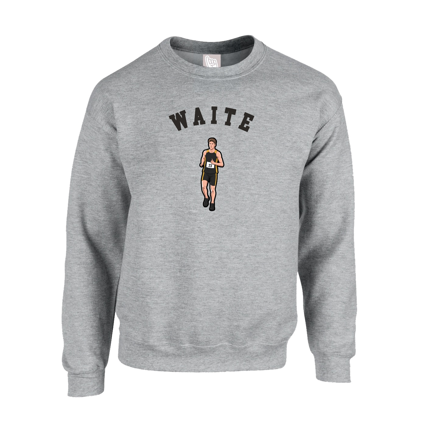 Fleece Crew — Shirsey Arch in Grey