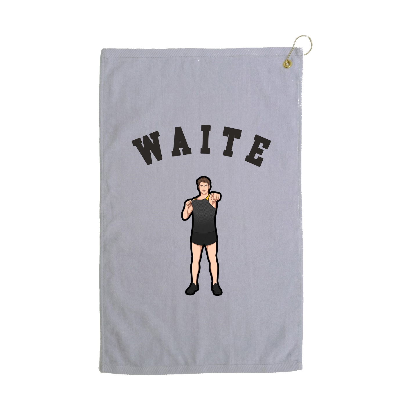 Golf Towel — Shirsey Arch in Grey