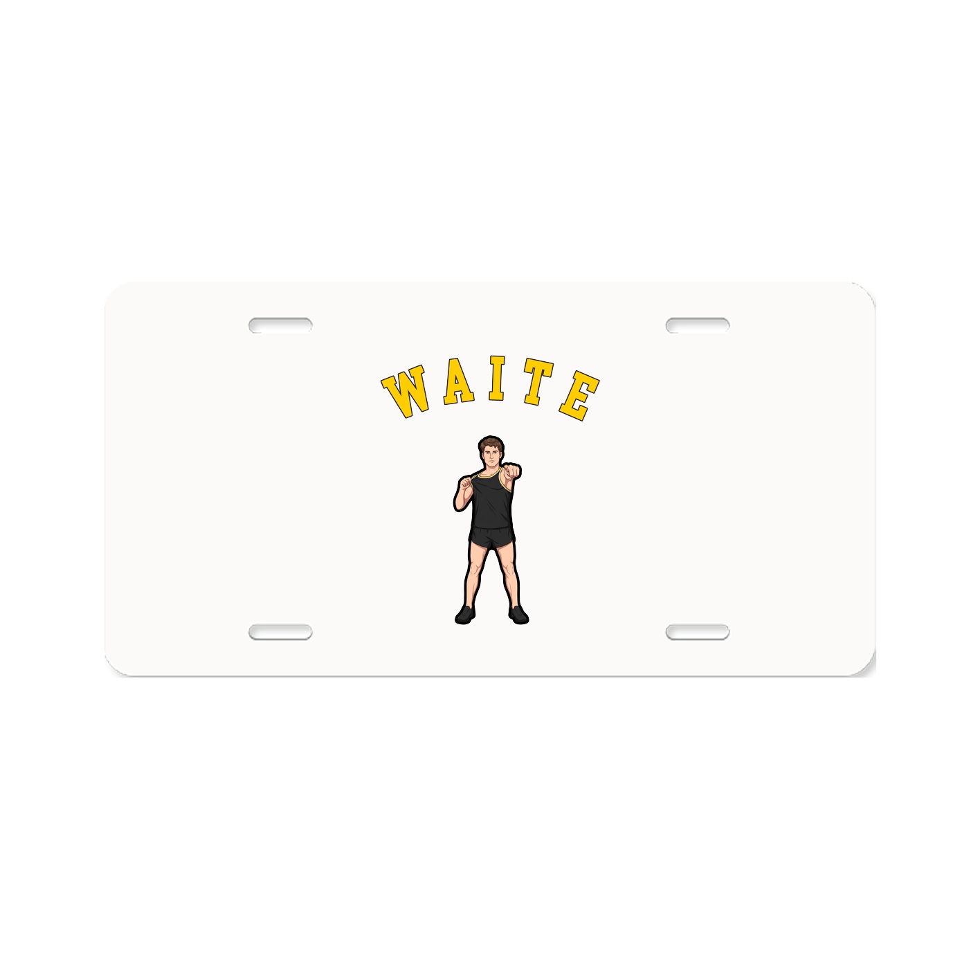 License Plate — Shirsey Arch in Classic