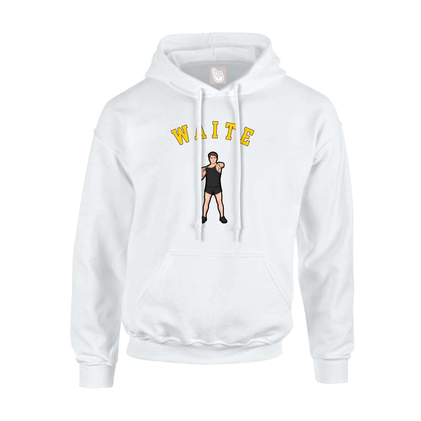 Hoodie — Shirsey Arch in White