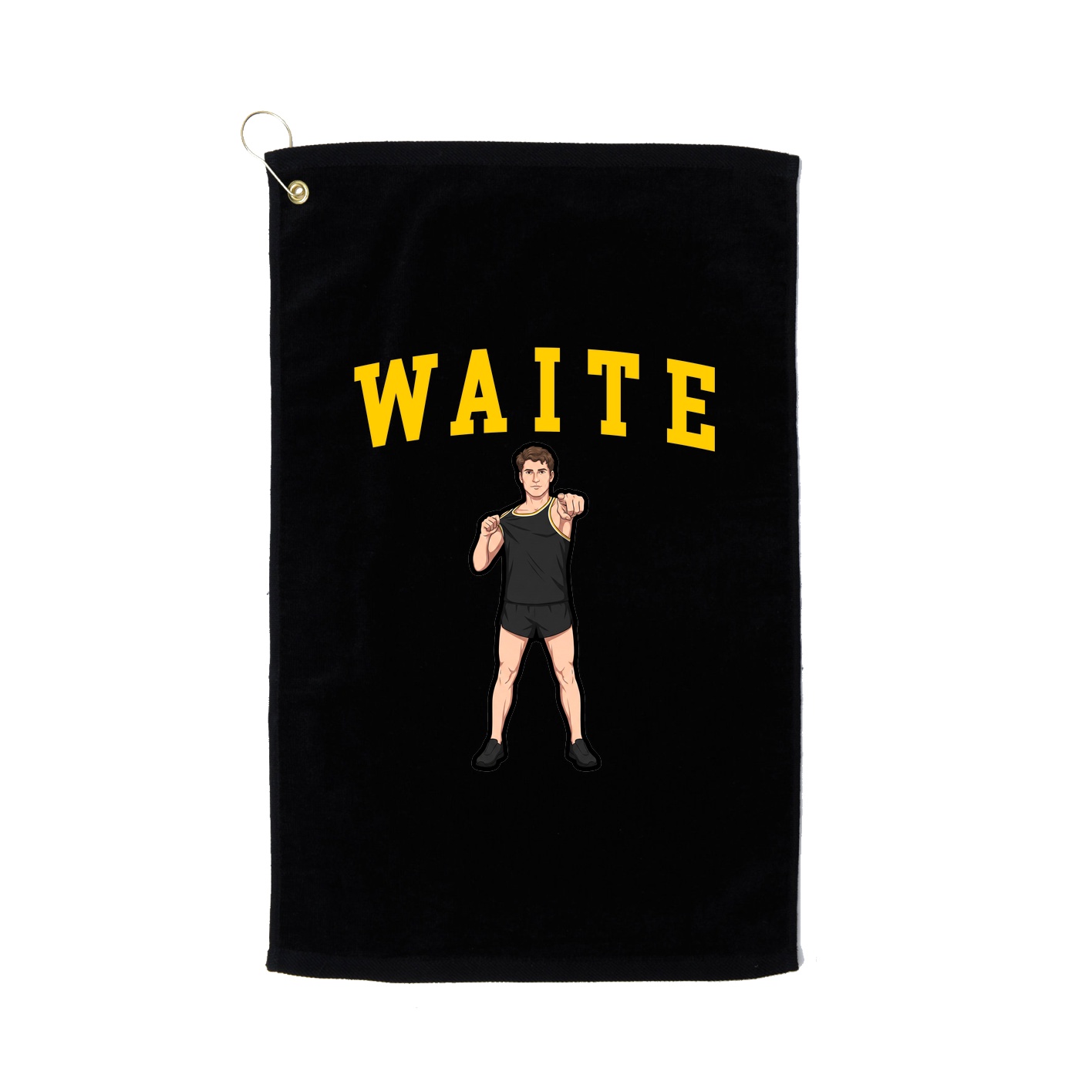 Golf Towel — Shirsey in Black