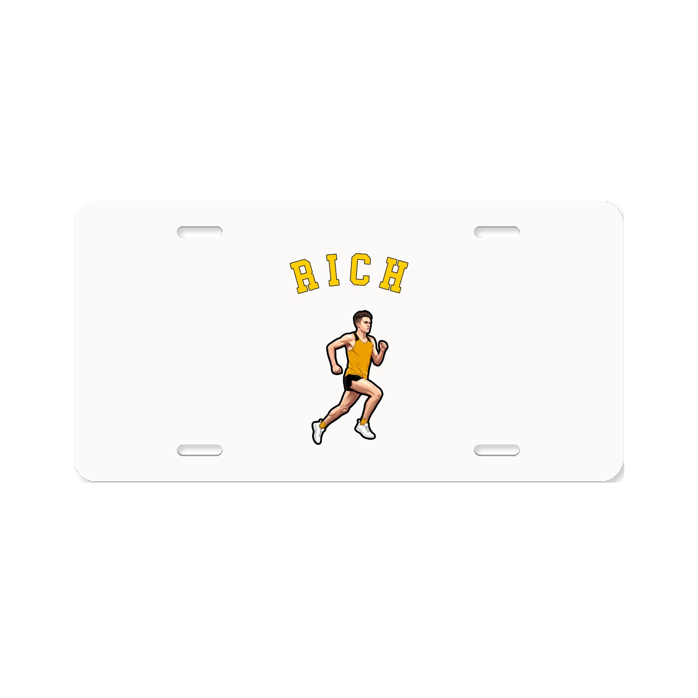 License Plate — Shirsey Arch in Classic
