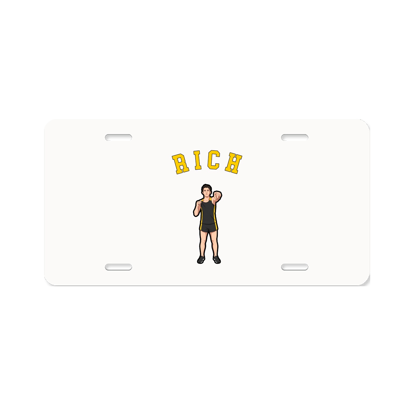 License Plate — Shirsey Arch in Classic
