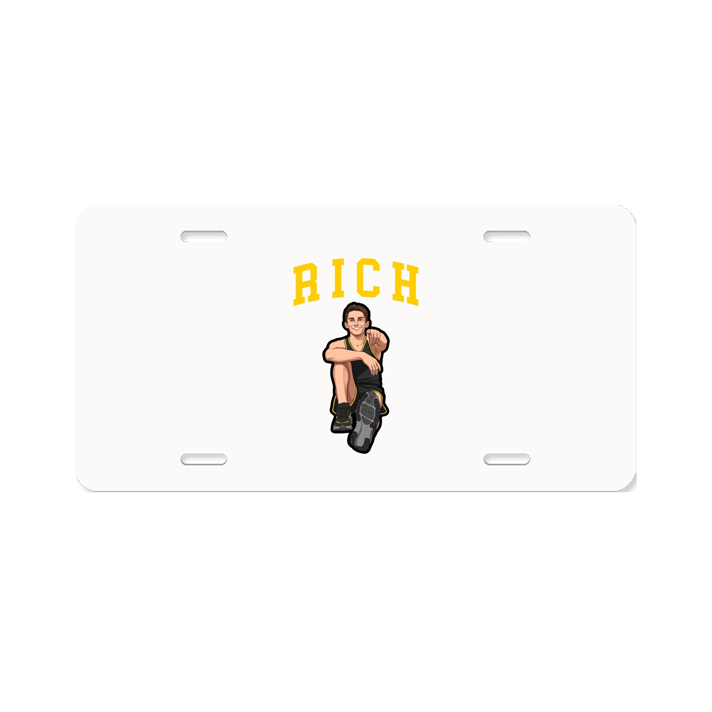 License Plate — Shirsey in Classic