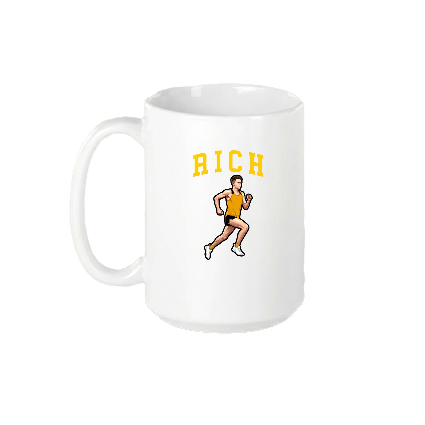 15oz Coffee Mug — Shirsey in White