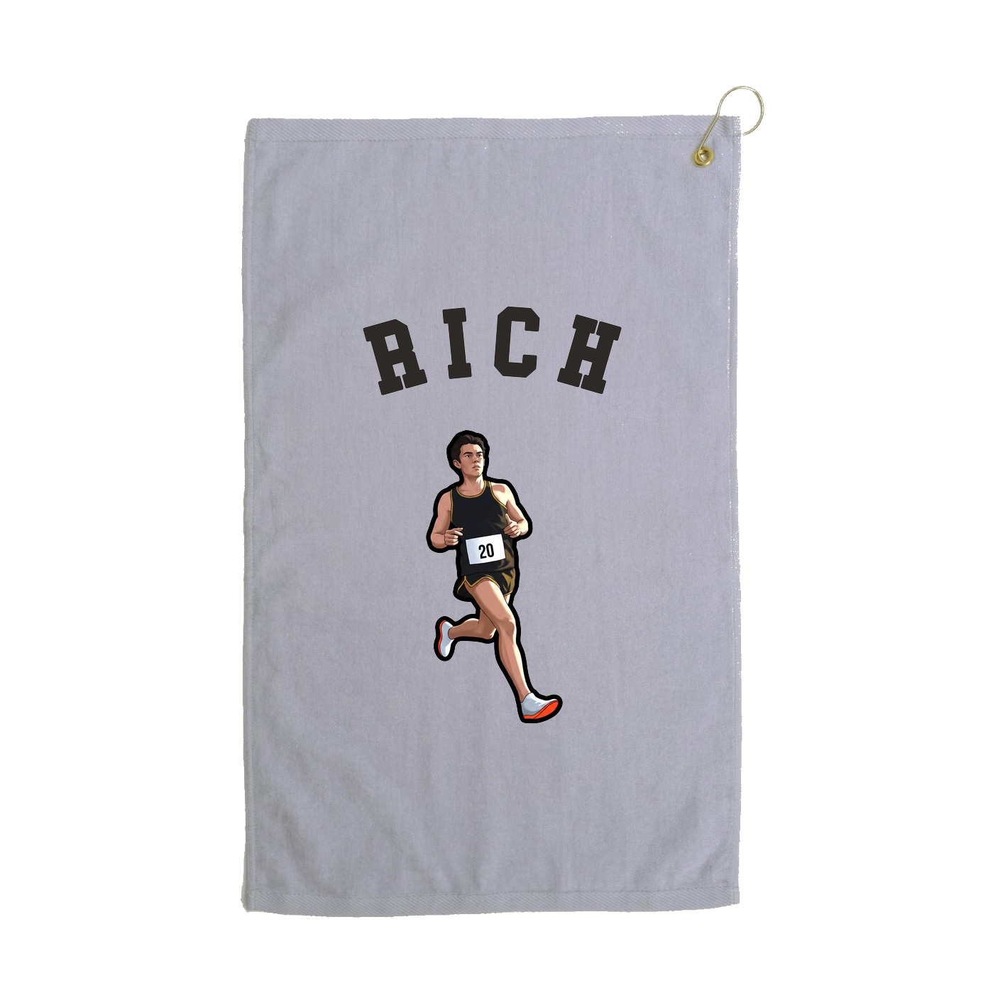 Golf Towel — Shirsey Arch in Grey