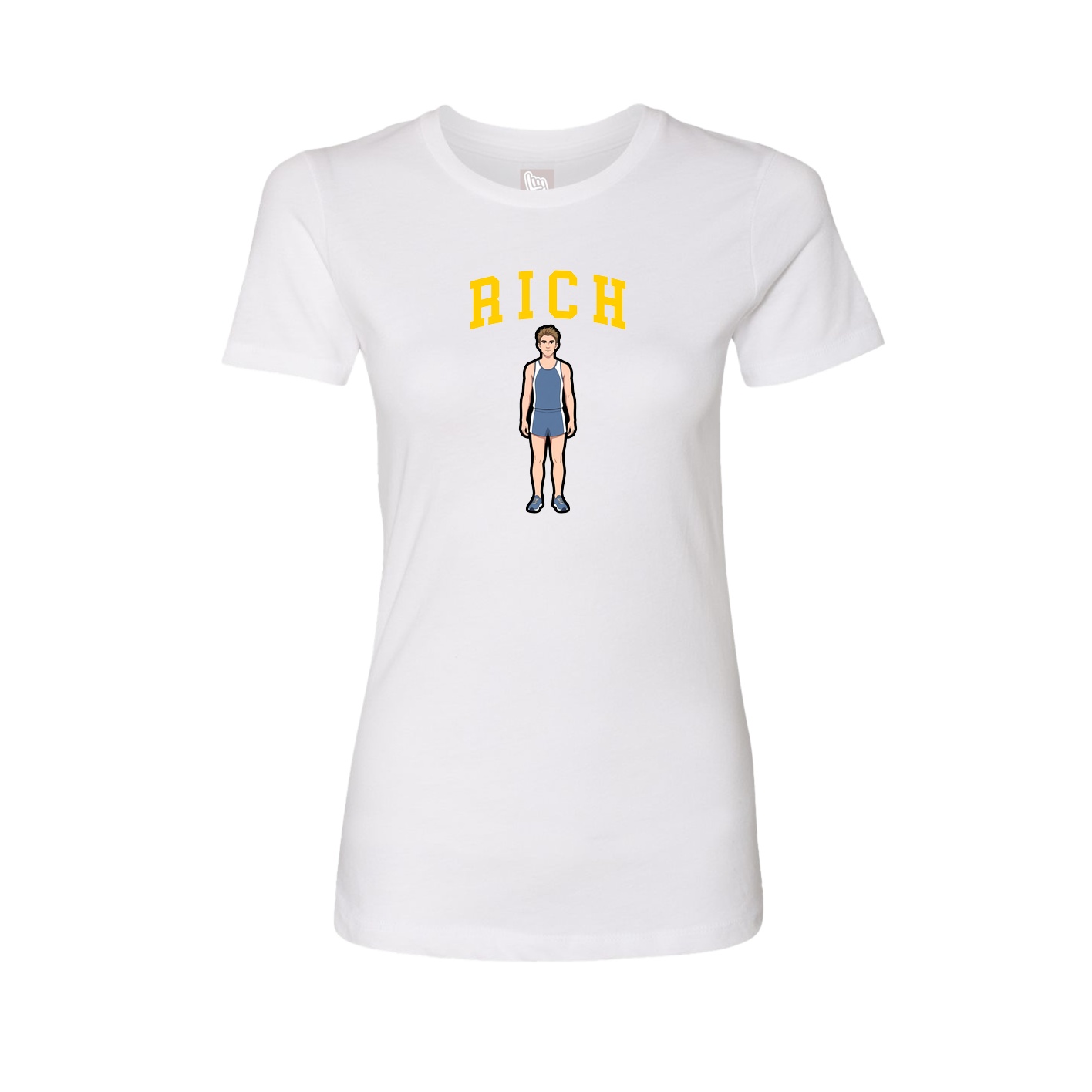 Fitted Women's Tee — Shirsey in White