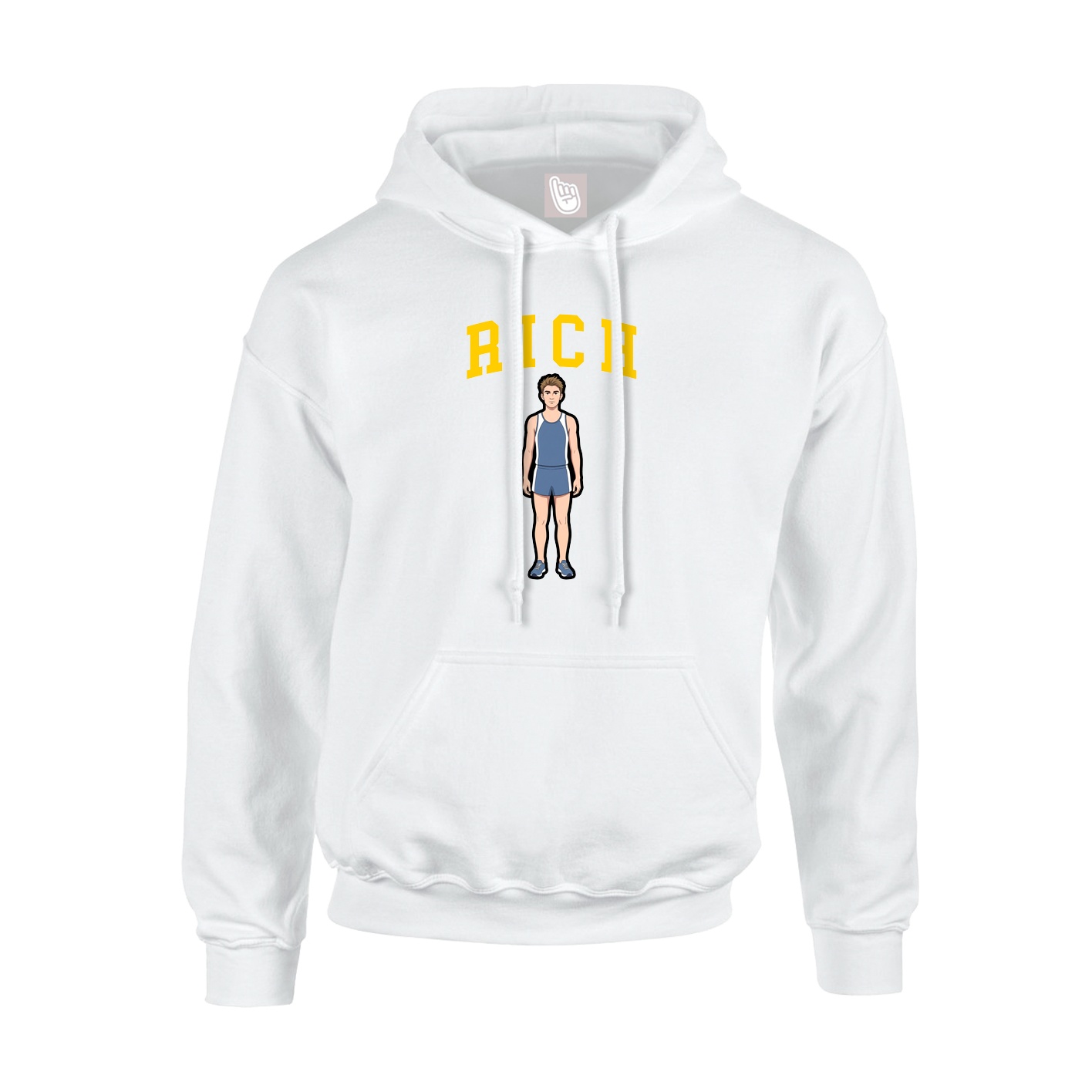 Youth Hoodie — Shirsey in White