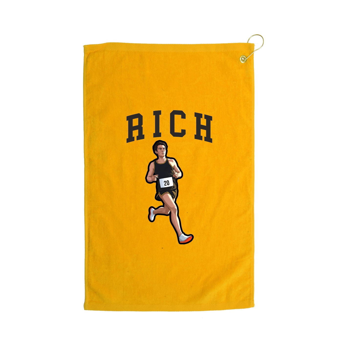 Golf Towel — Shirsey in Gold