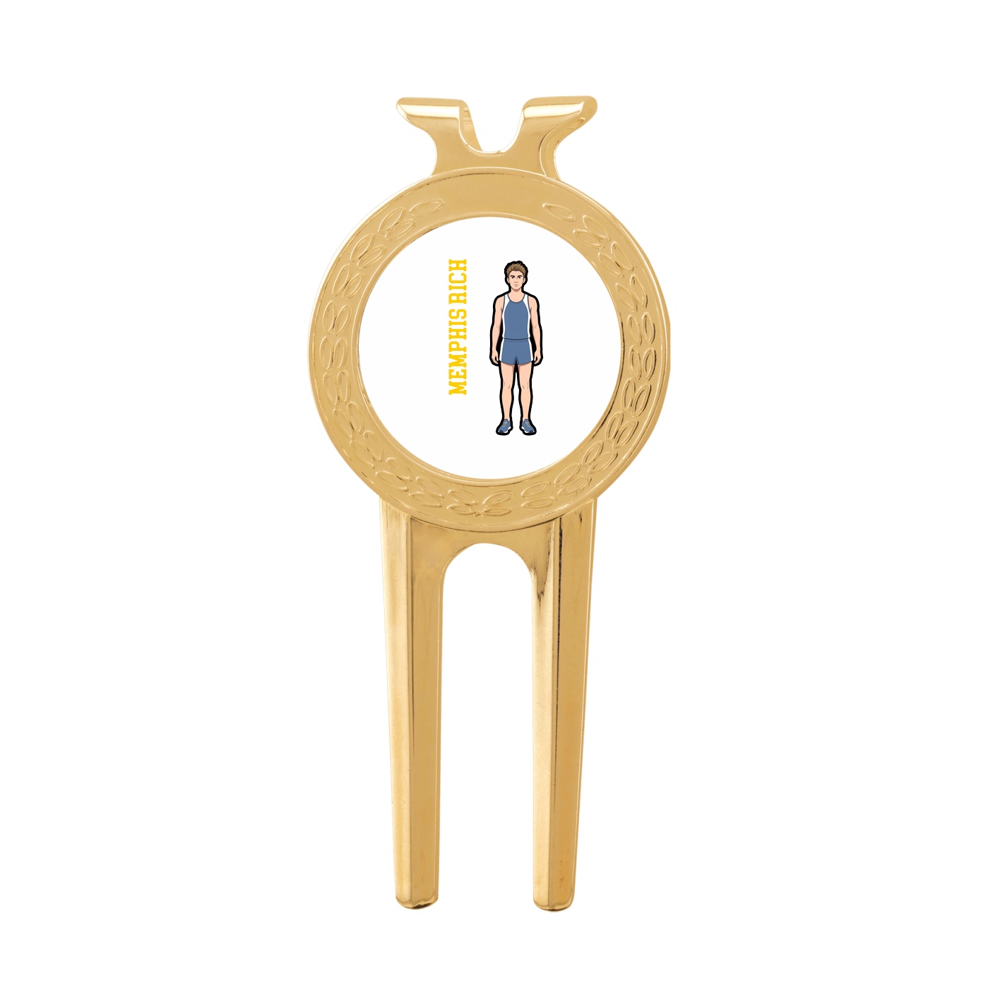 Divot Tool with Ball Marker — Name Vertical in Classic