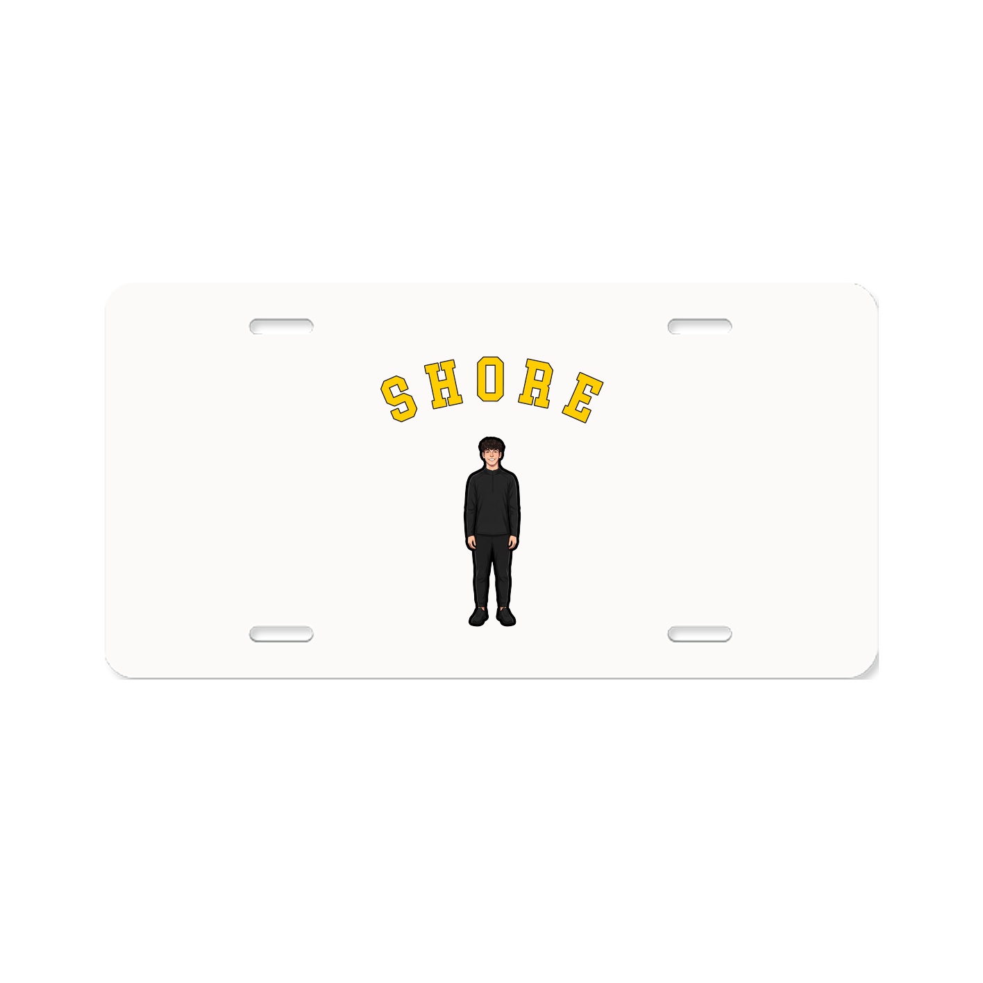 License Plate — Shirsey Arch in Classic
