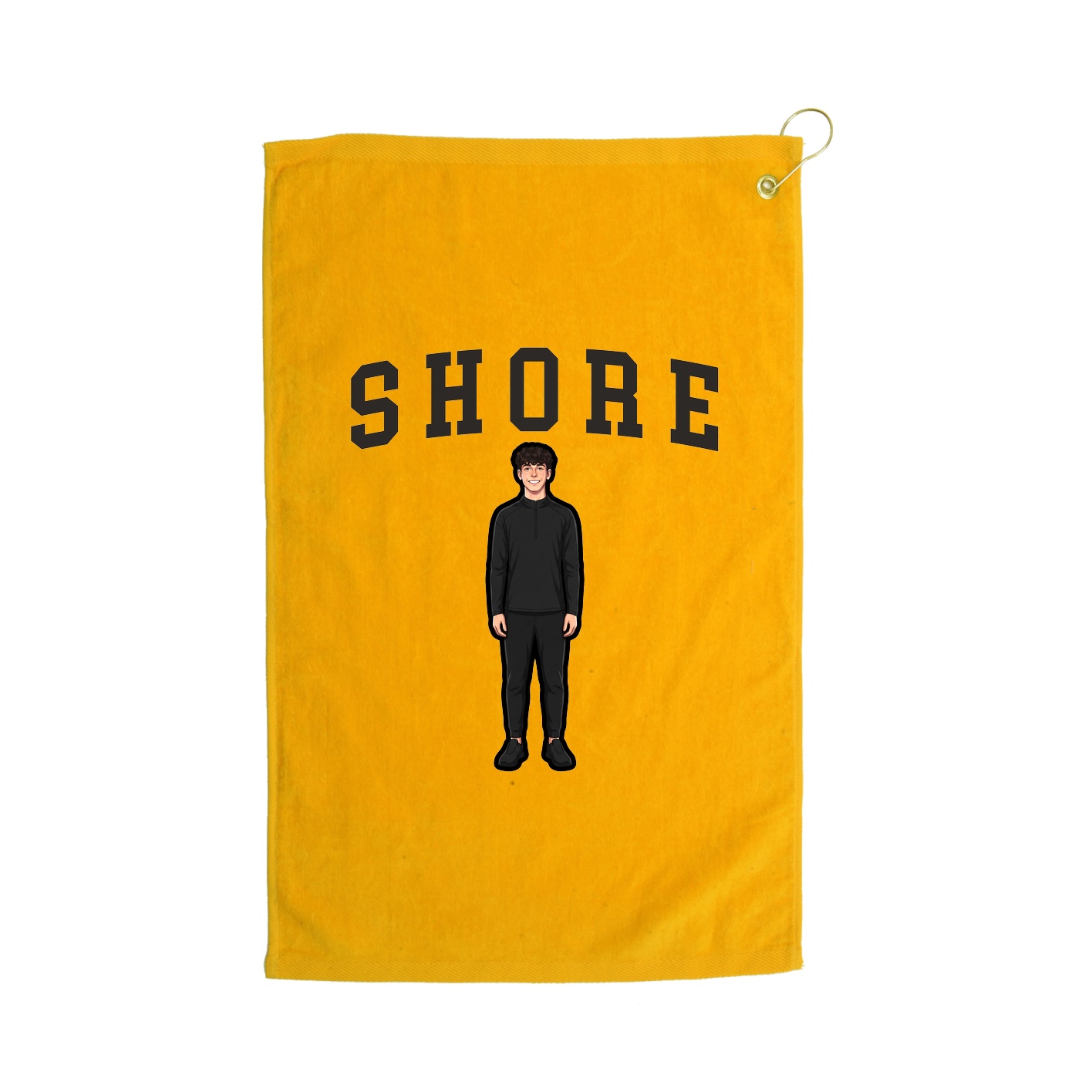 Golf Towel — Shirsey in Gold