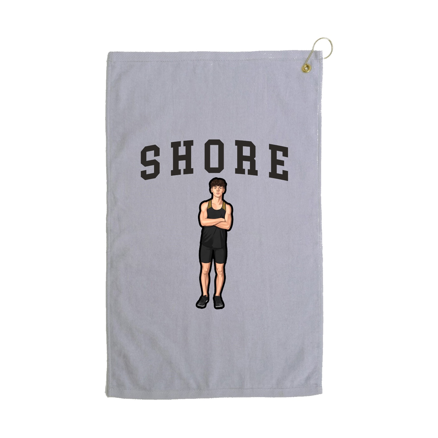 Golf Towel — Shirsey in Grey