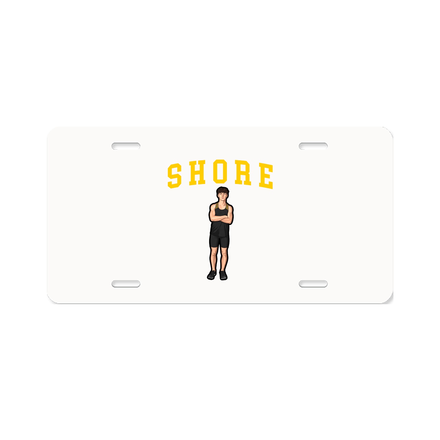 License Plate — Shirsey in Classic
