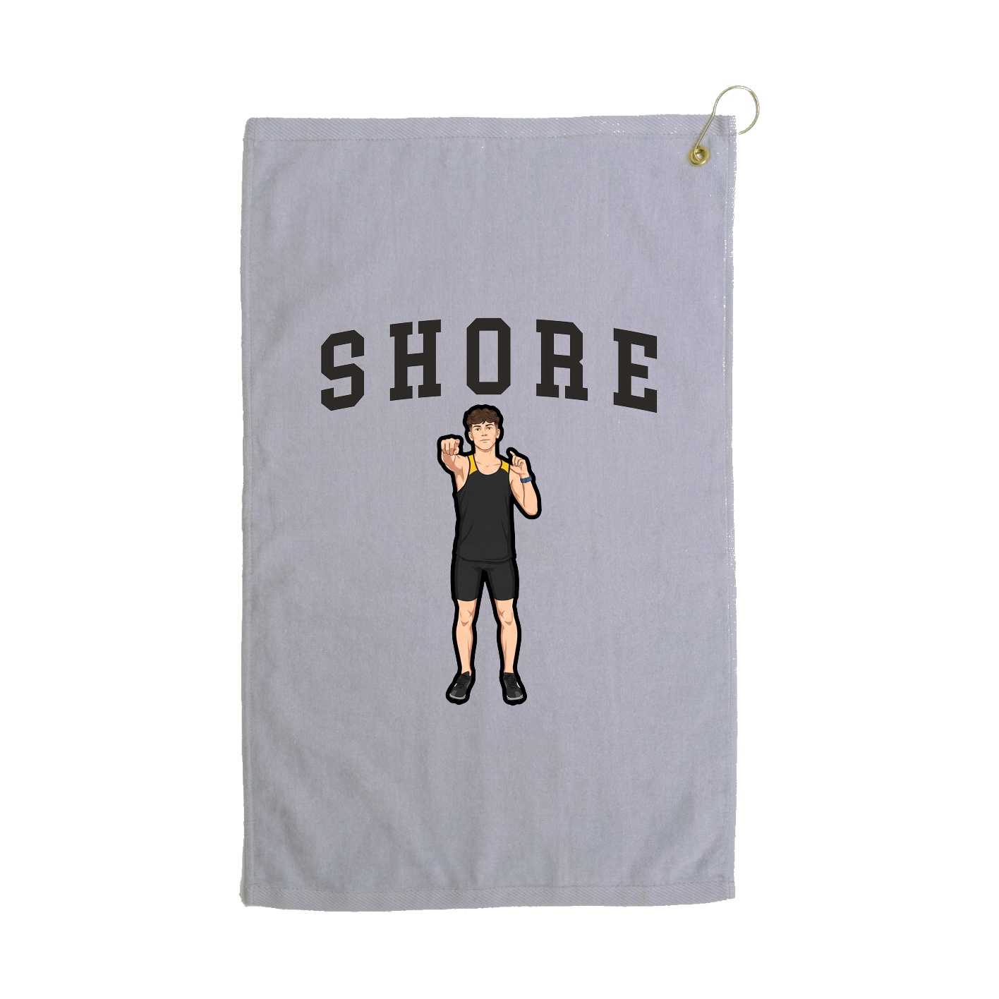 Golf Towel — Shirsey in Grey