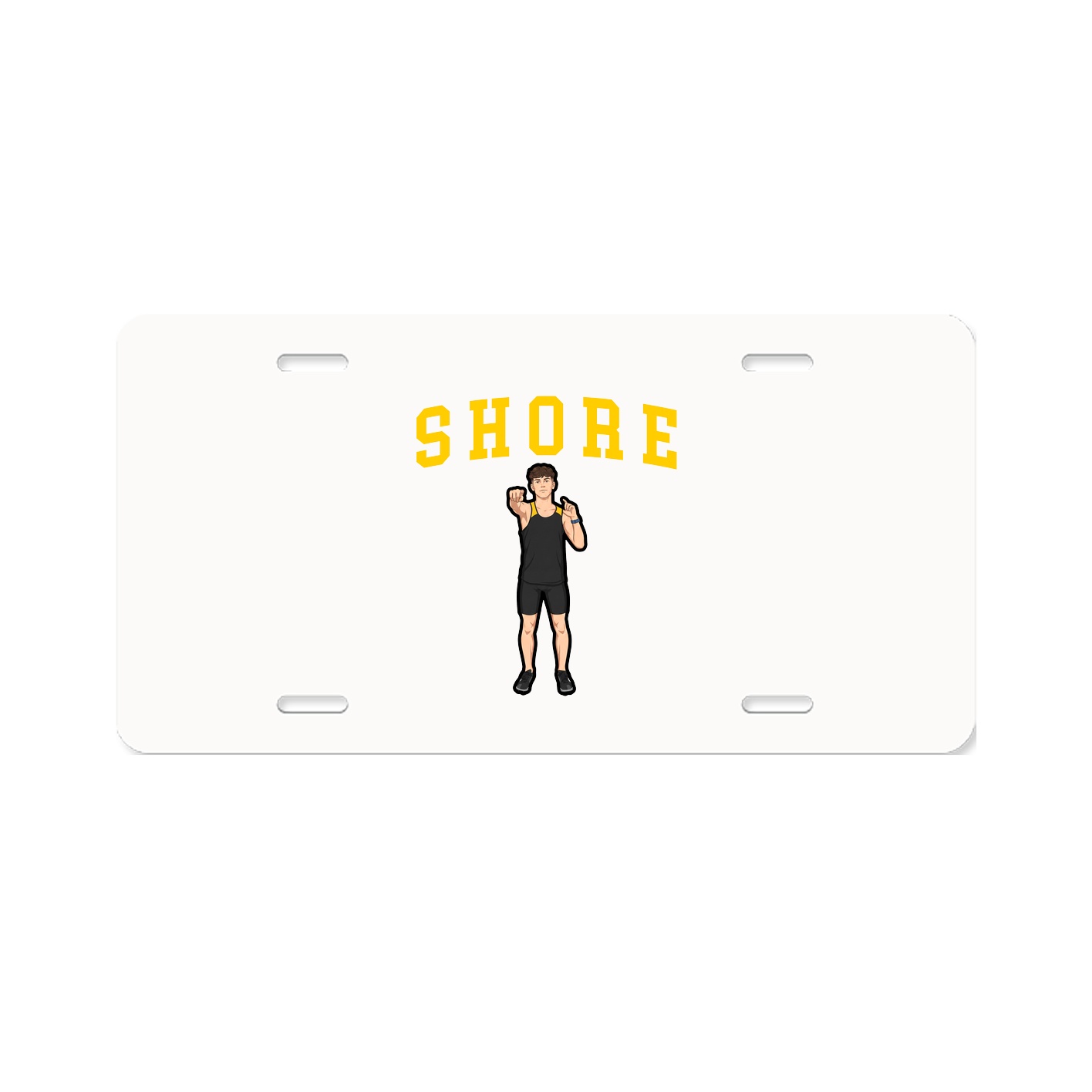 License Plate — Shirsey in Classic
