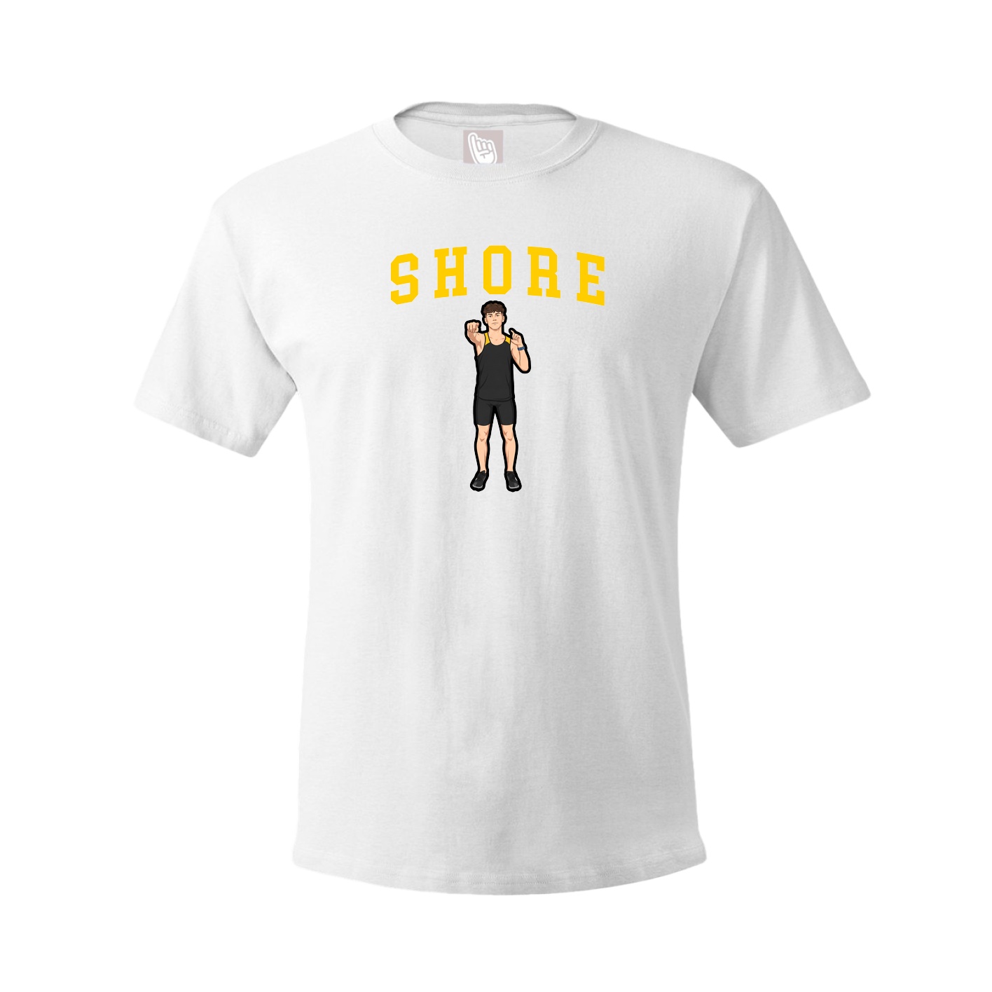 Youth Tee — Shirsey in White