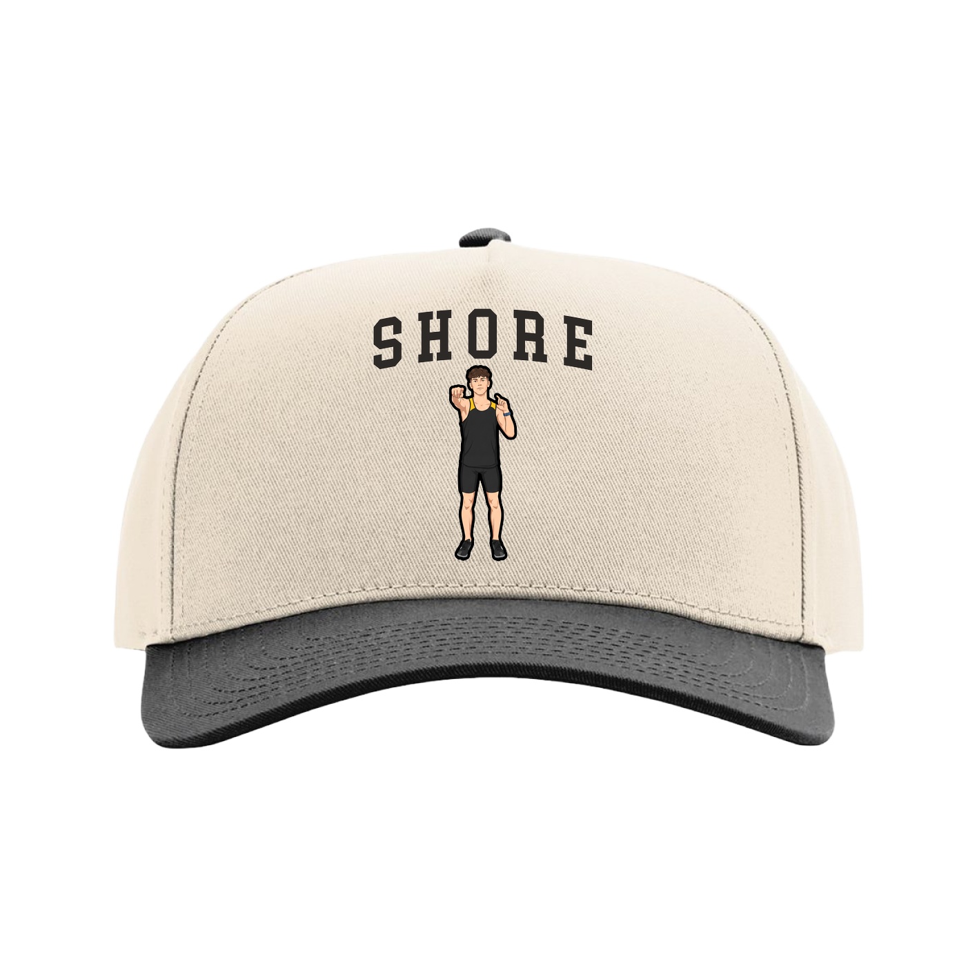 Full Fabric Five-Panel Champ Cap