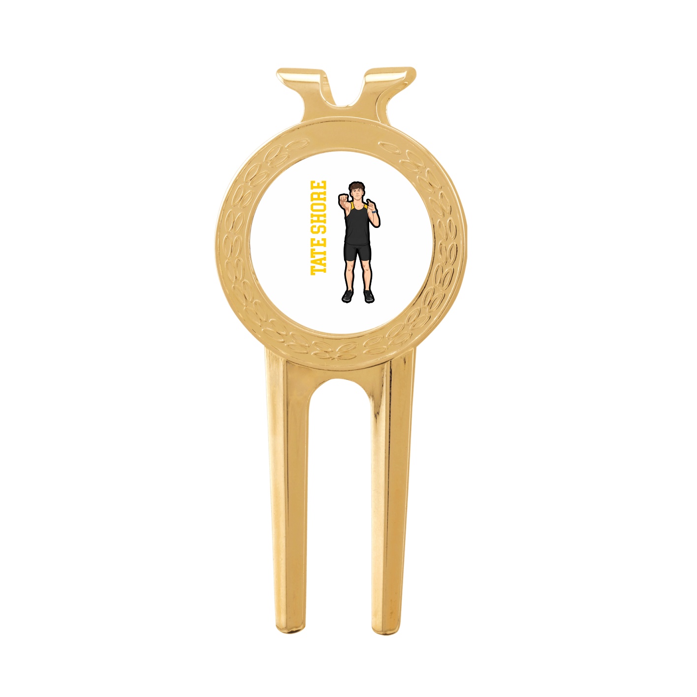 Divot Tool with Ball Marker — Name Vertical in Classic