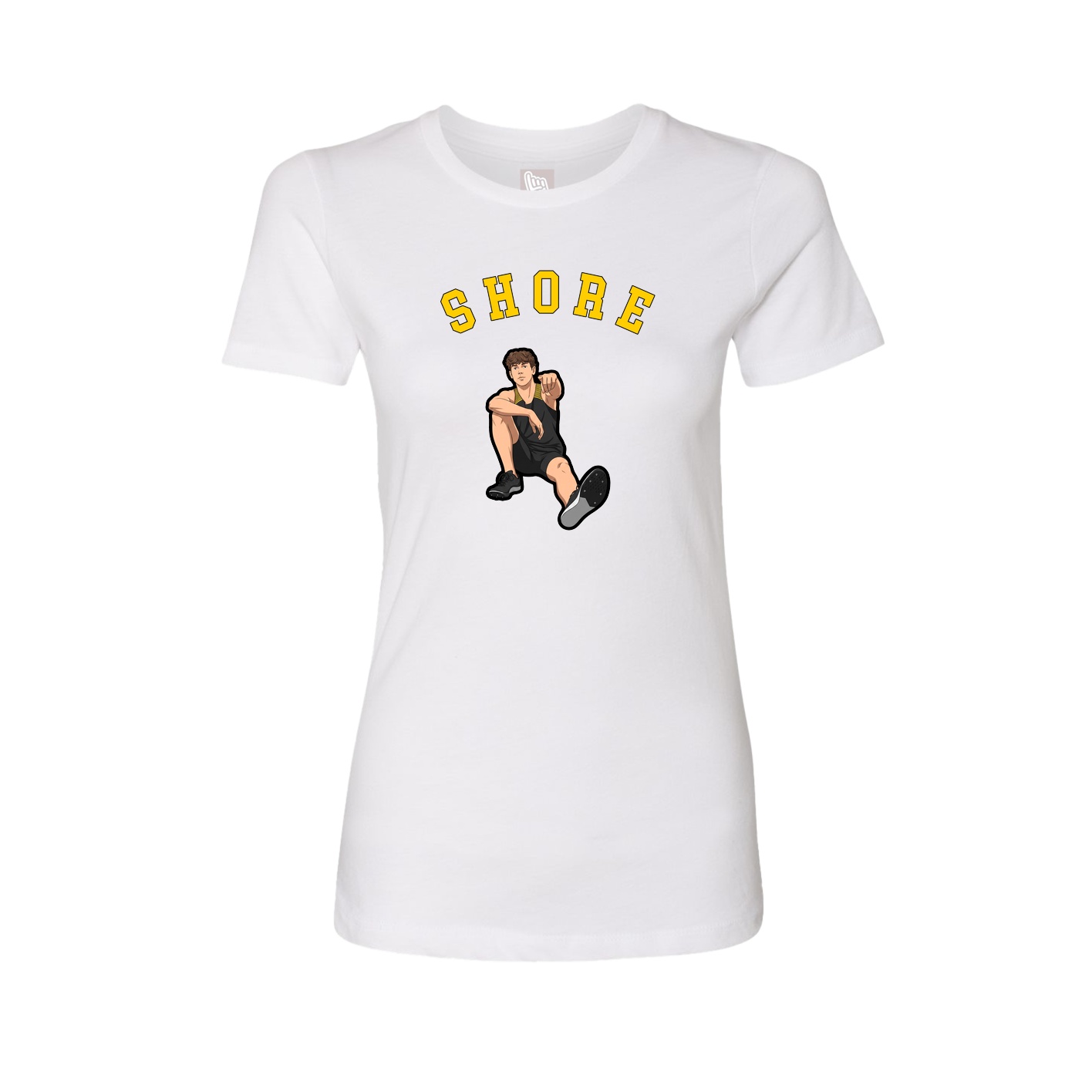 Womens Tee — Shirsey Arch in White