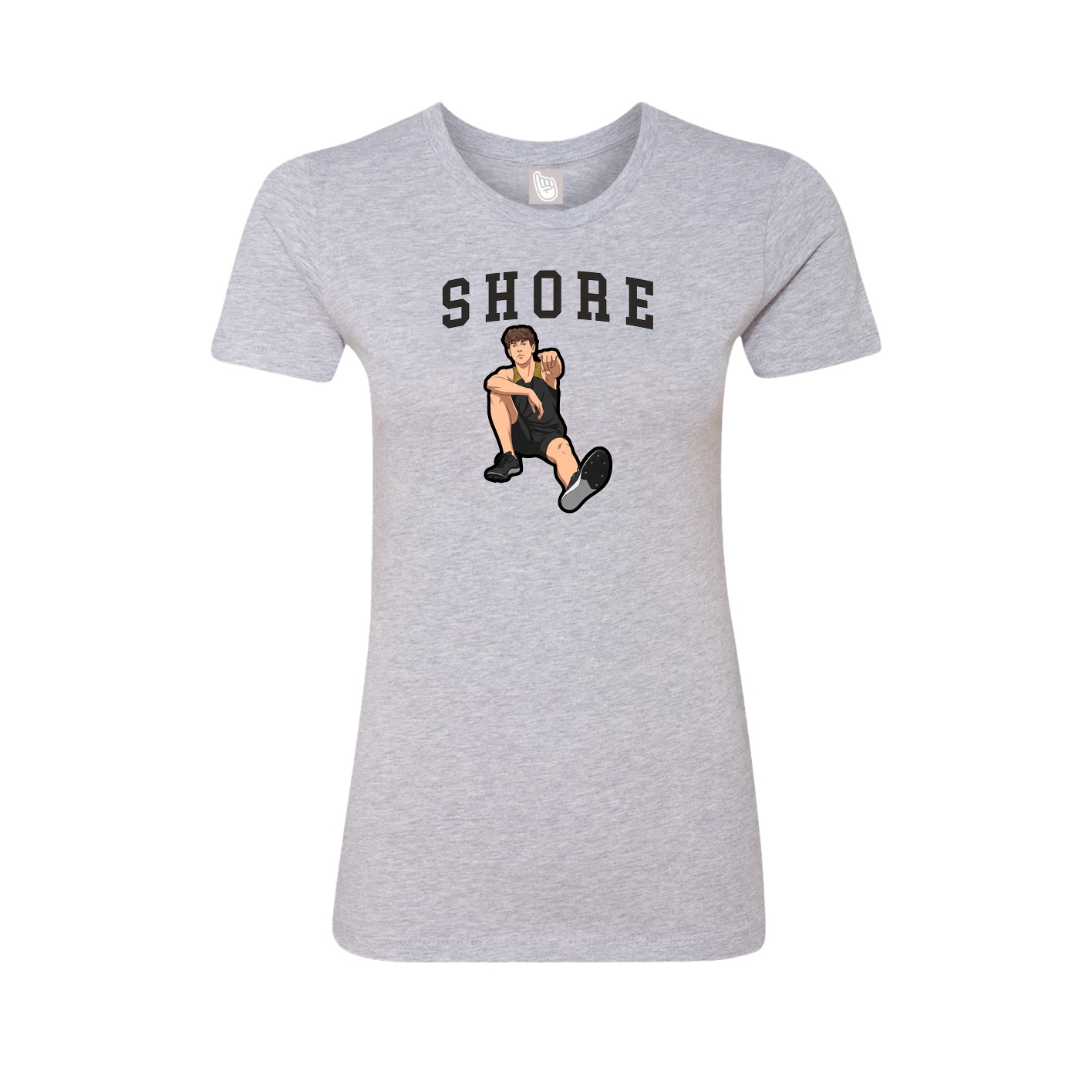 Womens Tee — Shirsey in Grey