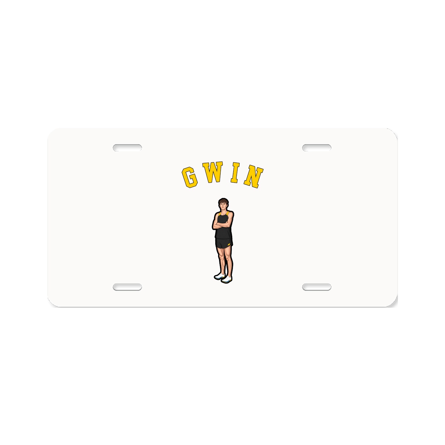 License Plate — Shirsey Arch in Classic