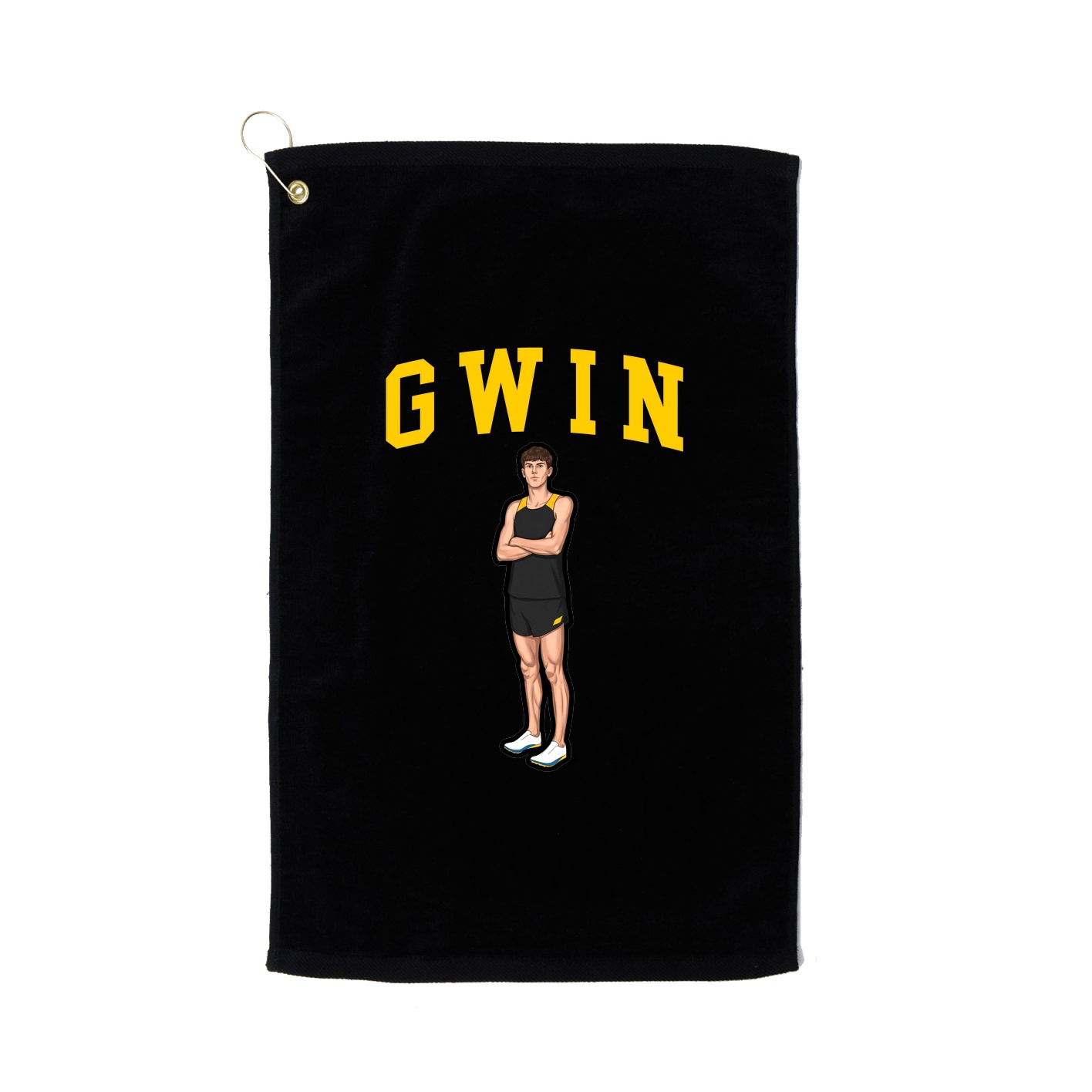 Golf Towel — Shirsey in Black