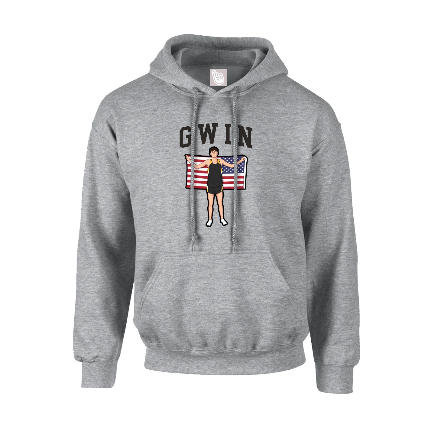 Hoodie — Shirsey in Grey