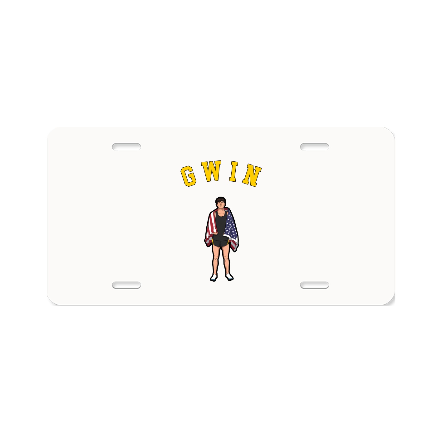 License Plate — Shirsey Arch in Classic