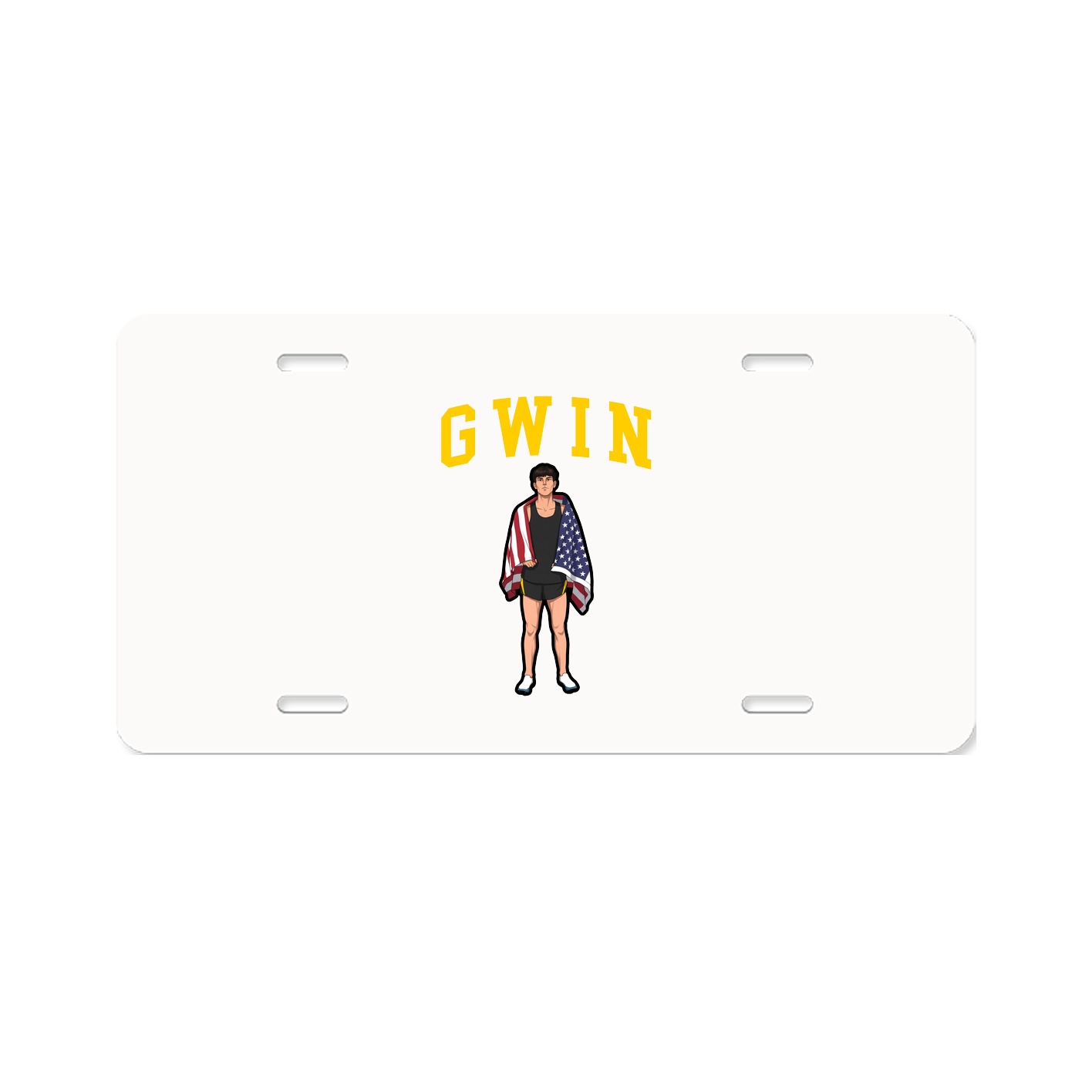 License Plate — Shirsey in Classic