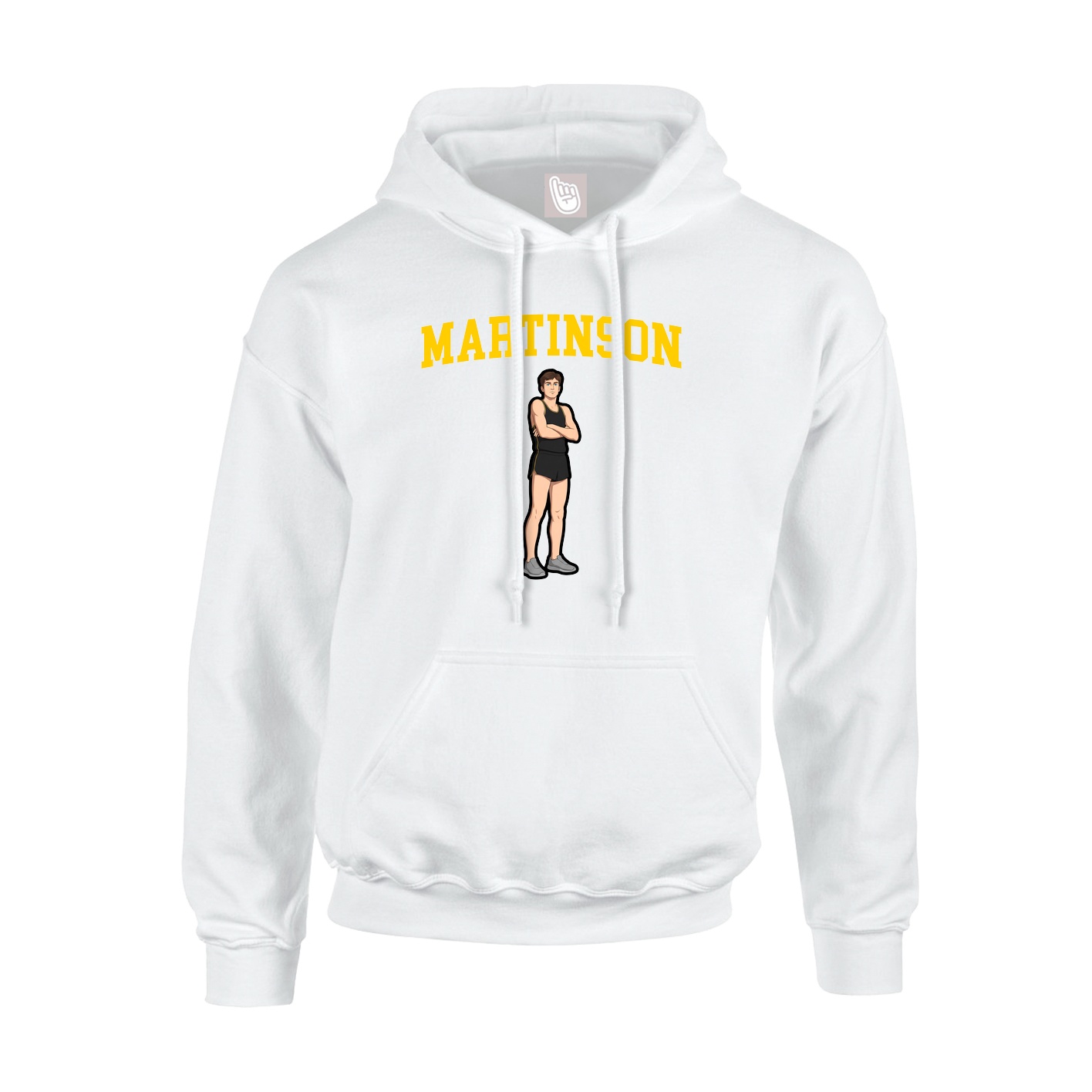 Youth Hoodie — Shirsey in White
