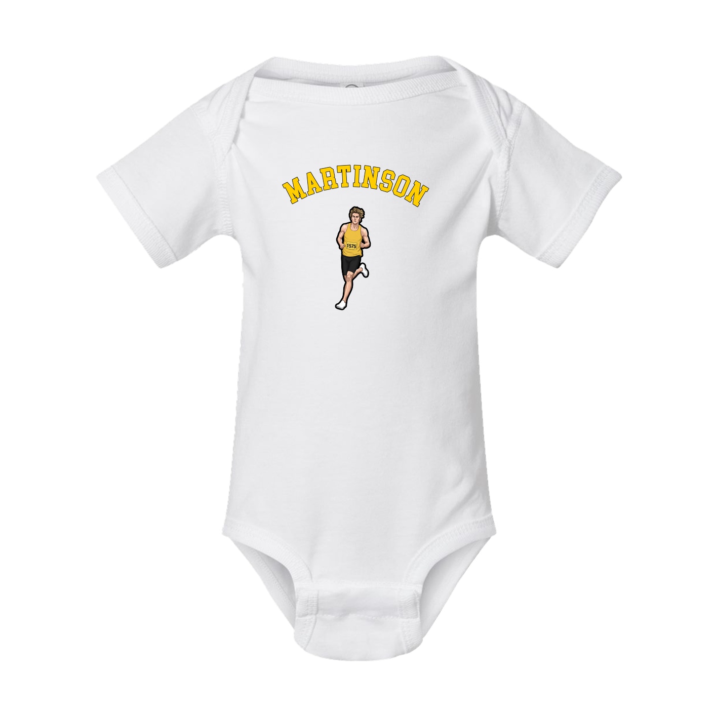 Baby Onesie — Shirsey Arch in White