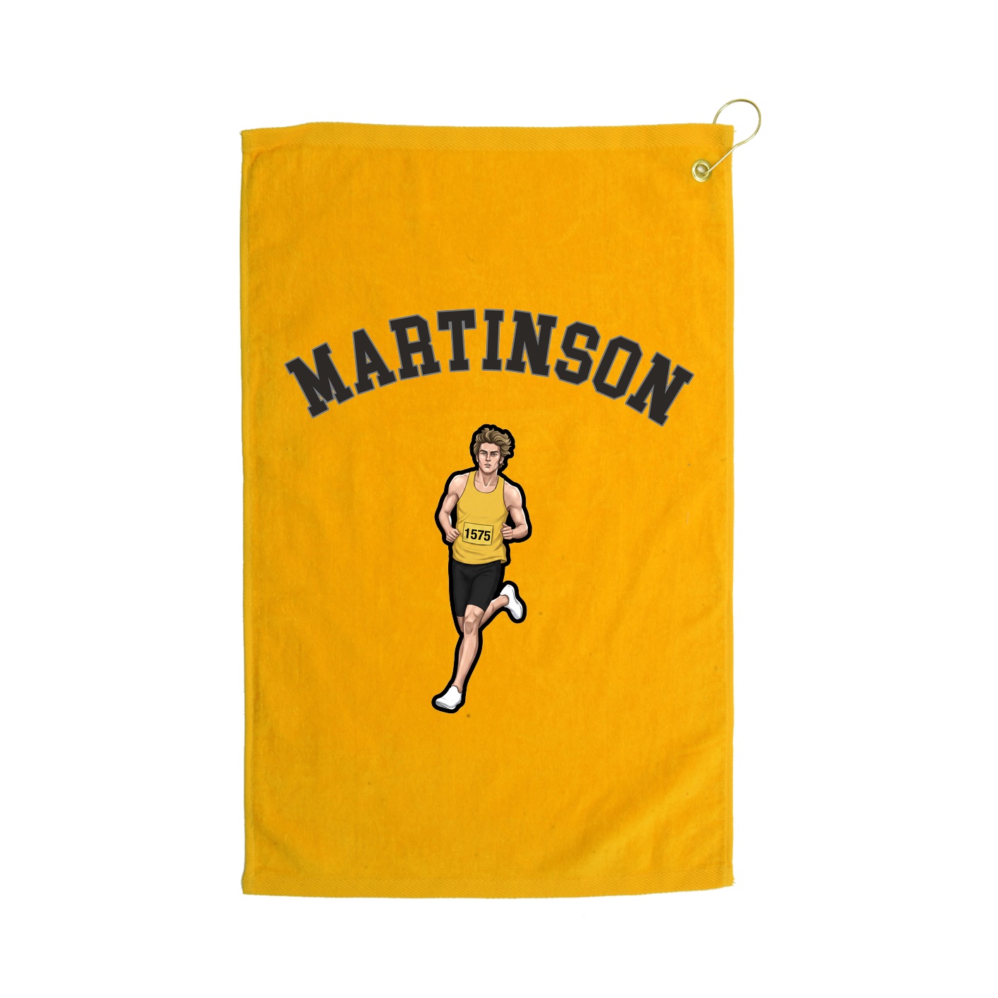 Golf Towel — Shirsey Arch in Gold