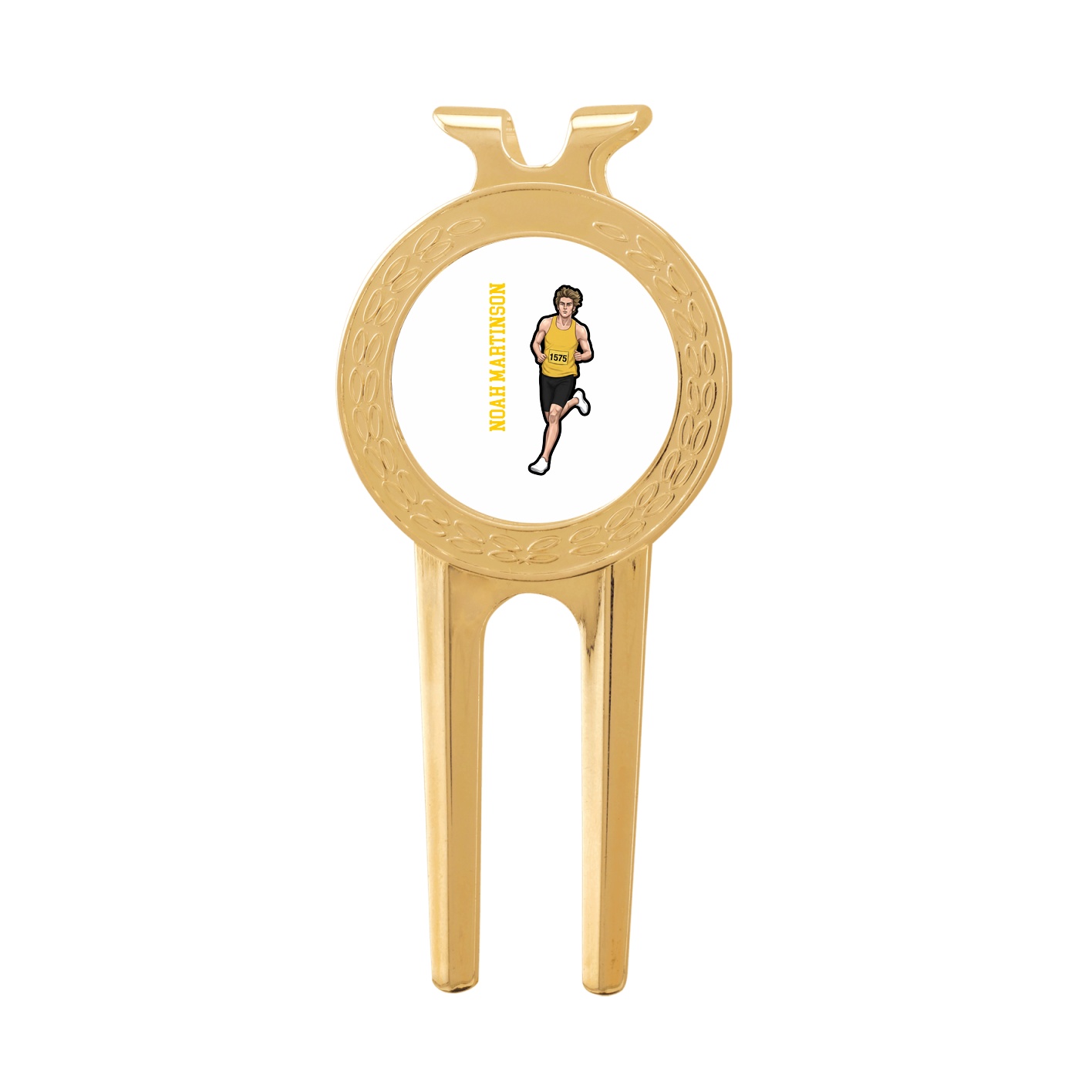 Divot Tool with Ball Marker — Name Vertical in Classic