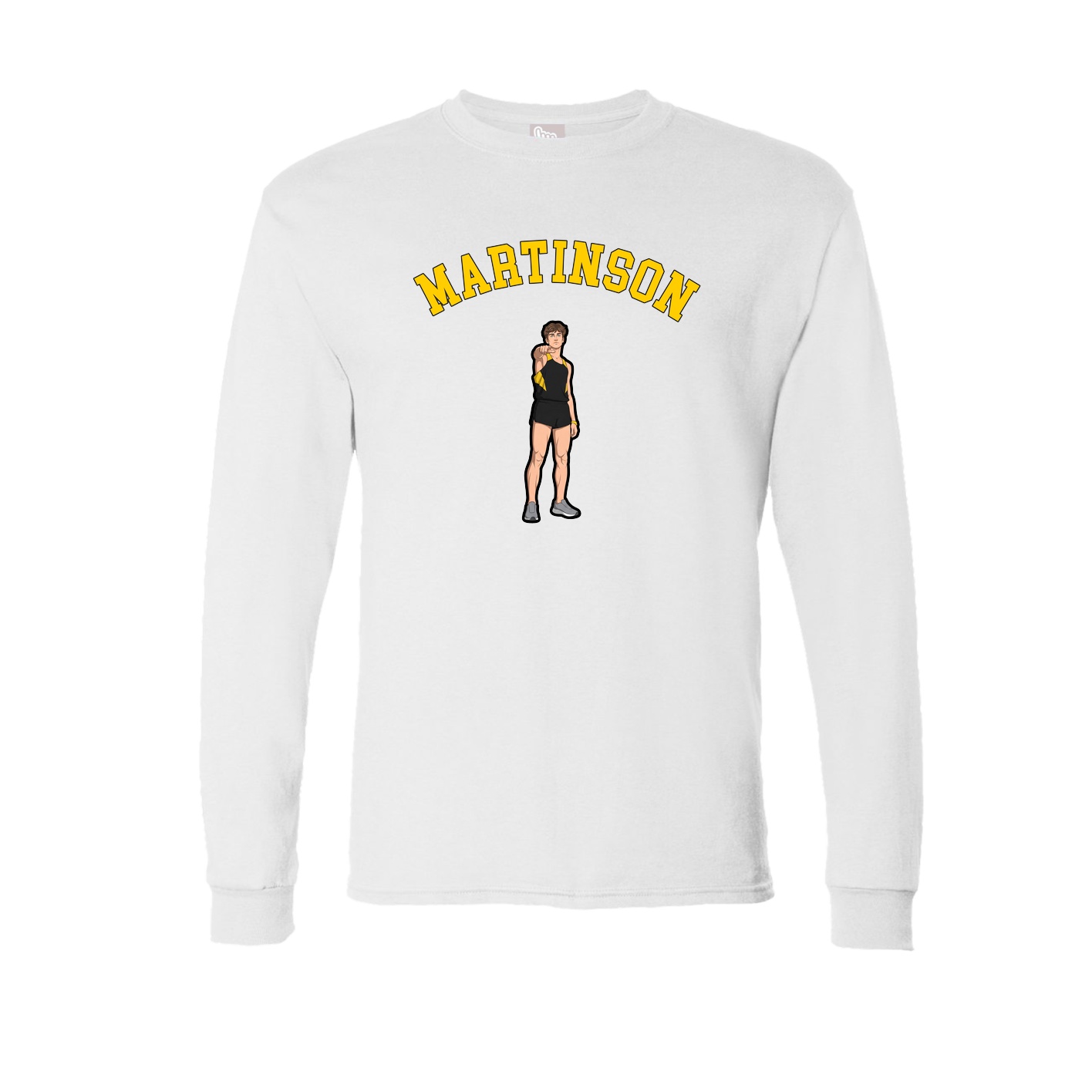 Long Sleeve Tee — Shirsey Arch in White