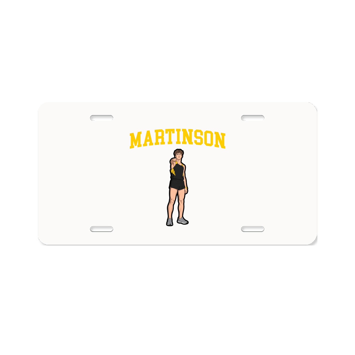 License Plate — Shirsey in Classic