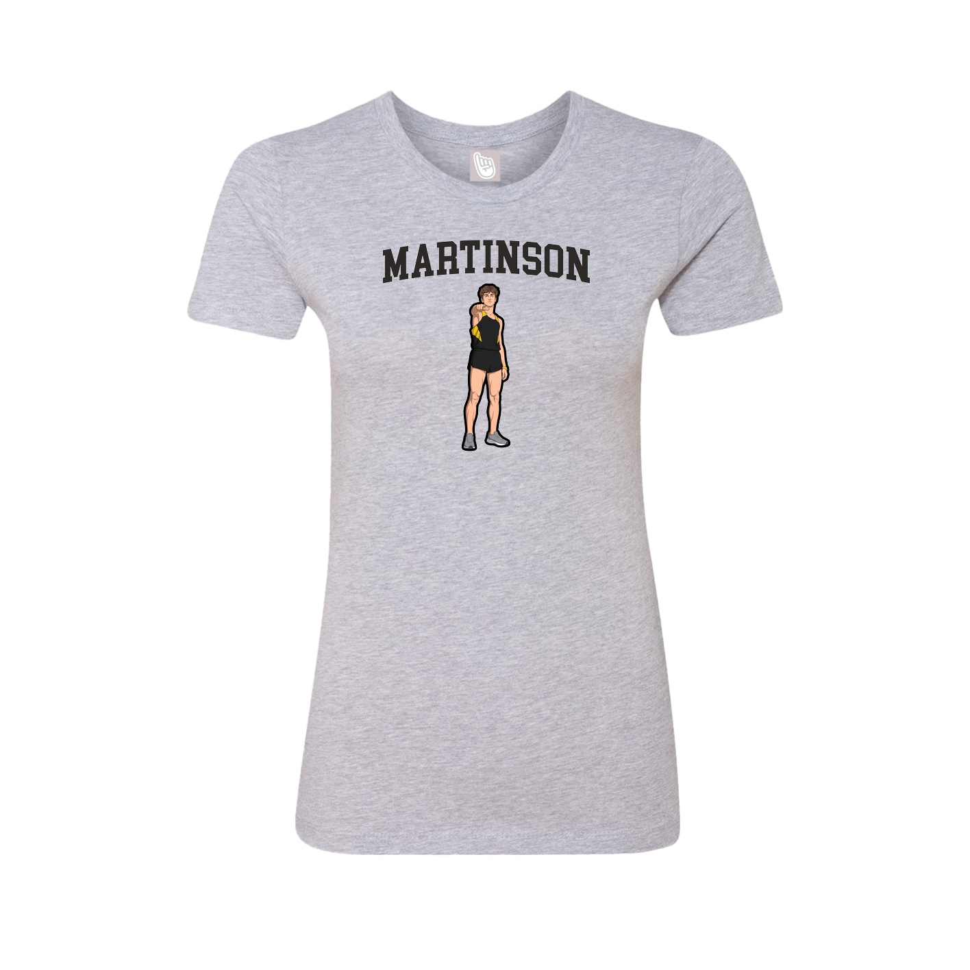 Womens Tee — Shirsey in Grey