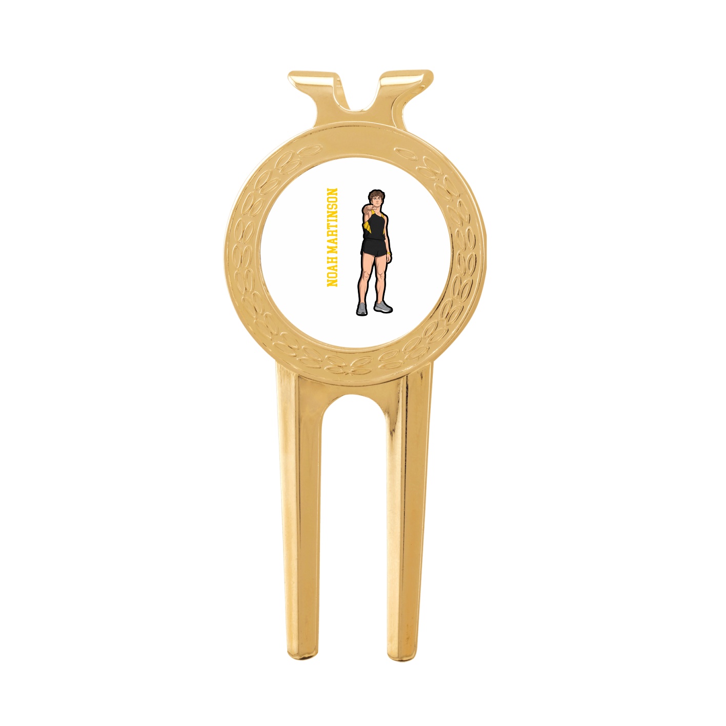 Divot Tool with Ball Marker — Name Vertical in Classic