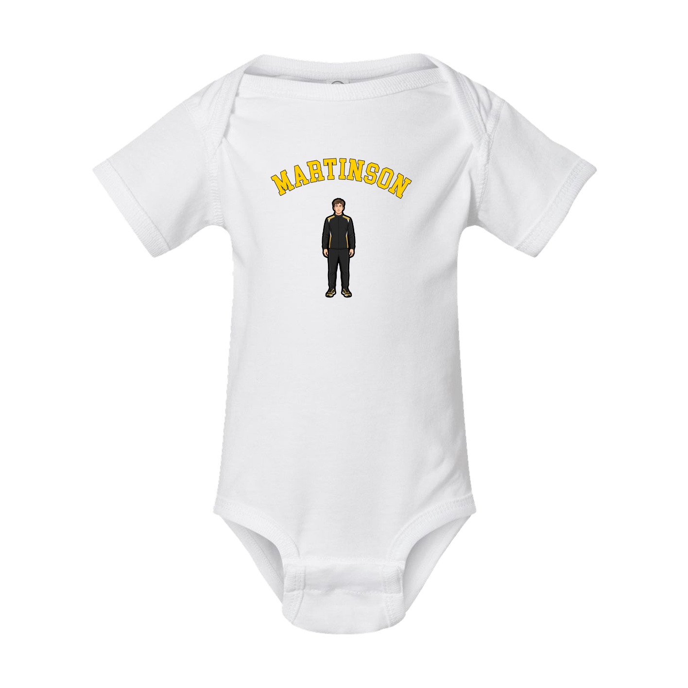 Baby Onesie — Shirsey Arch in White