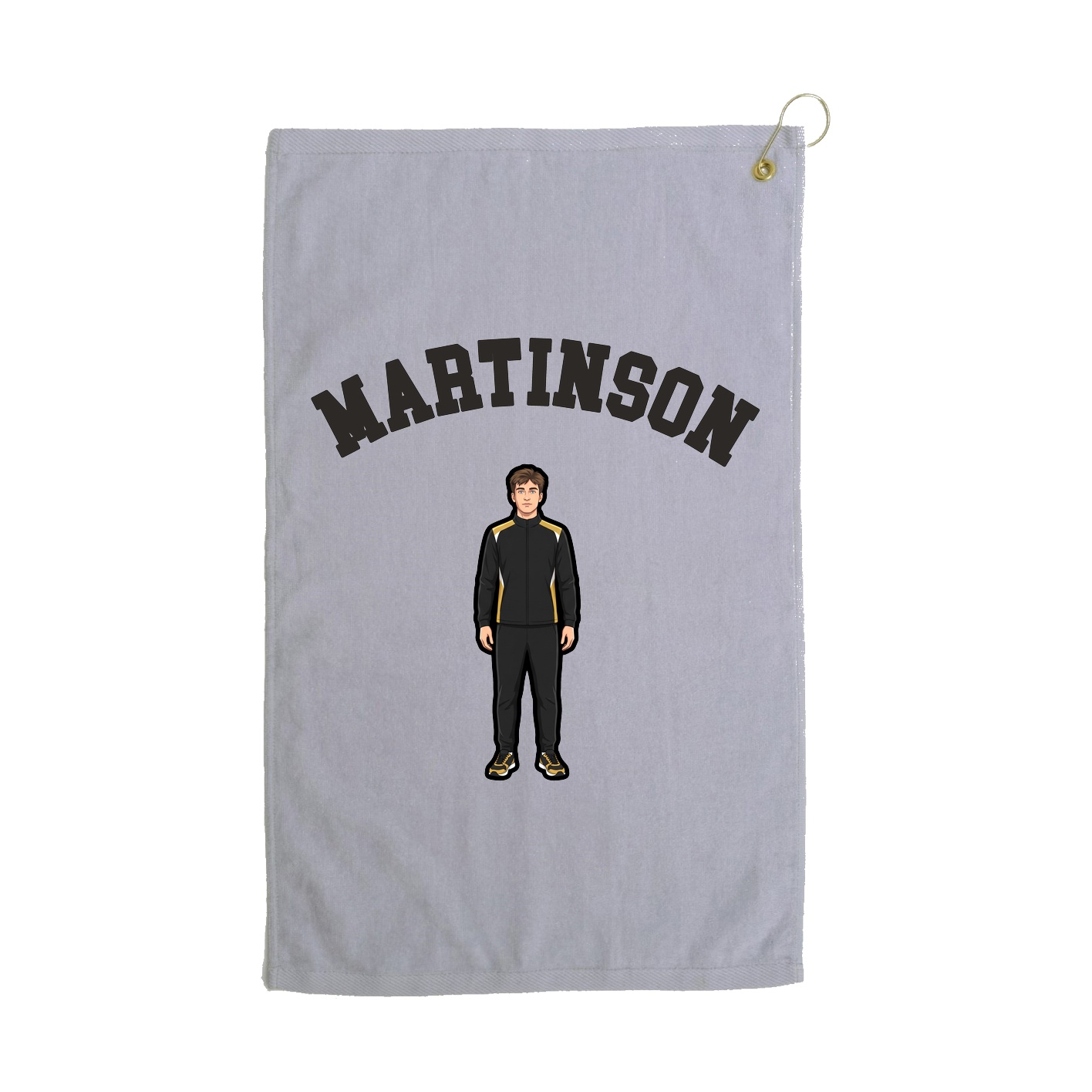 Golf Towel — Shirsey Arch in Grey