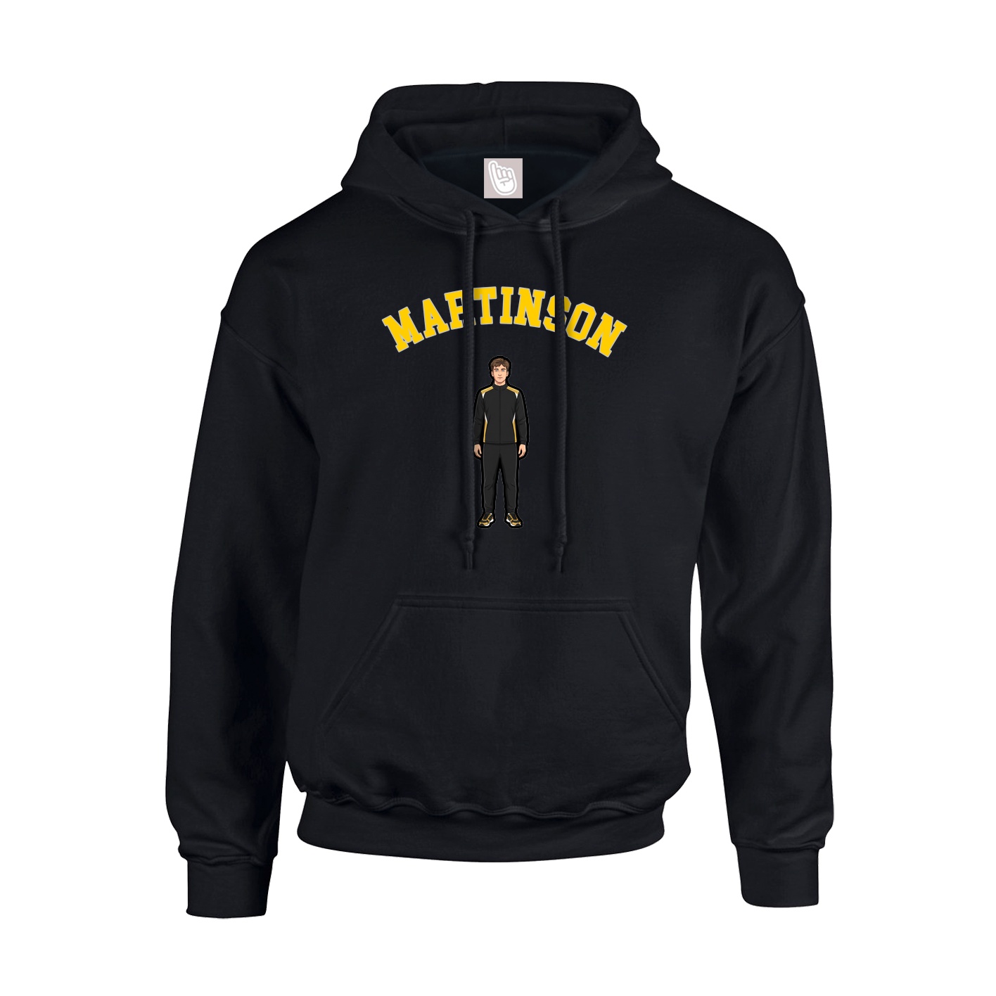 Youth Hoodie — Shirsey Arch in Black