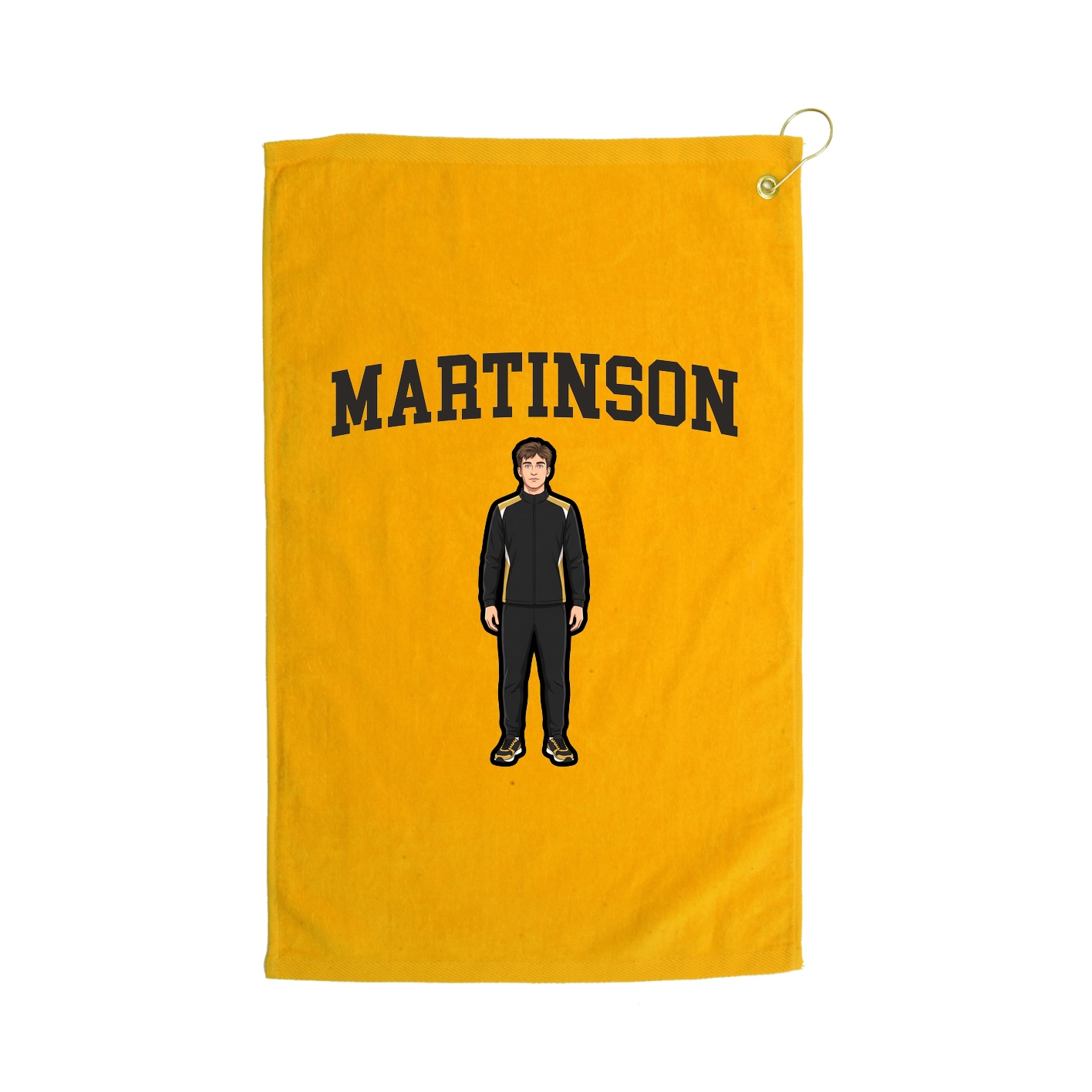 Golf Towel — Shirsey in Gold